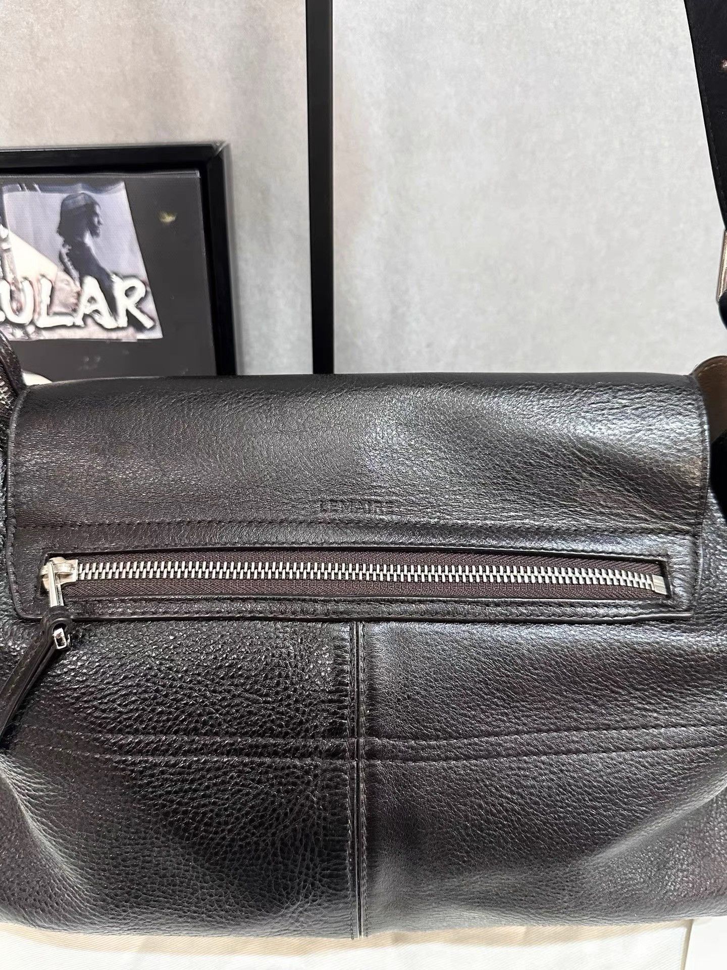 Lemaire Lemaire Medium Dark Coffee Gear Bag K34 Size ONE SIZE - 7 Thumbnail