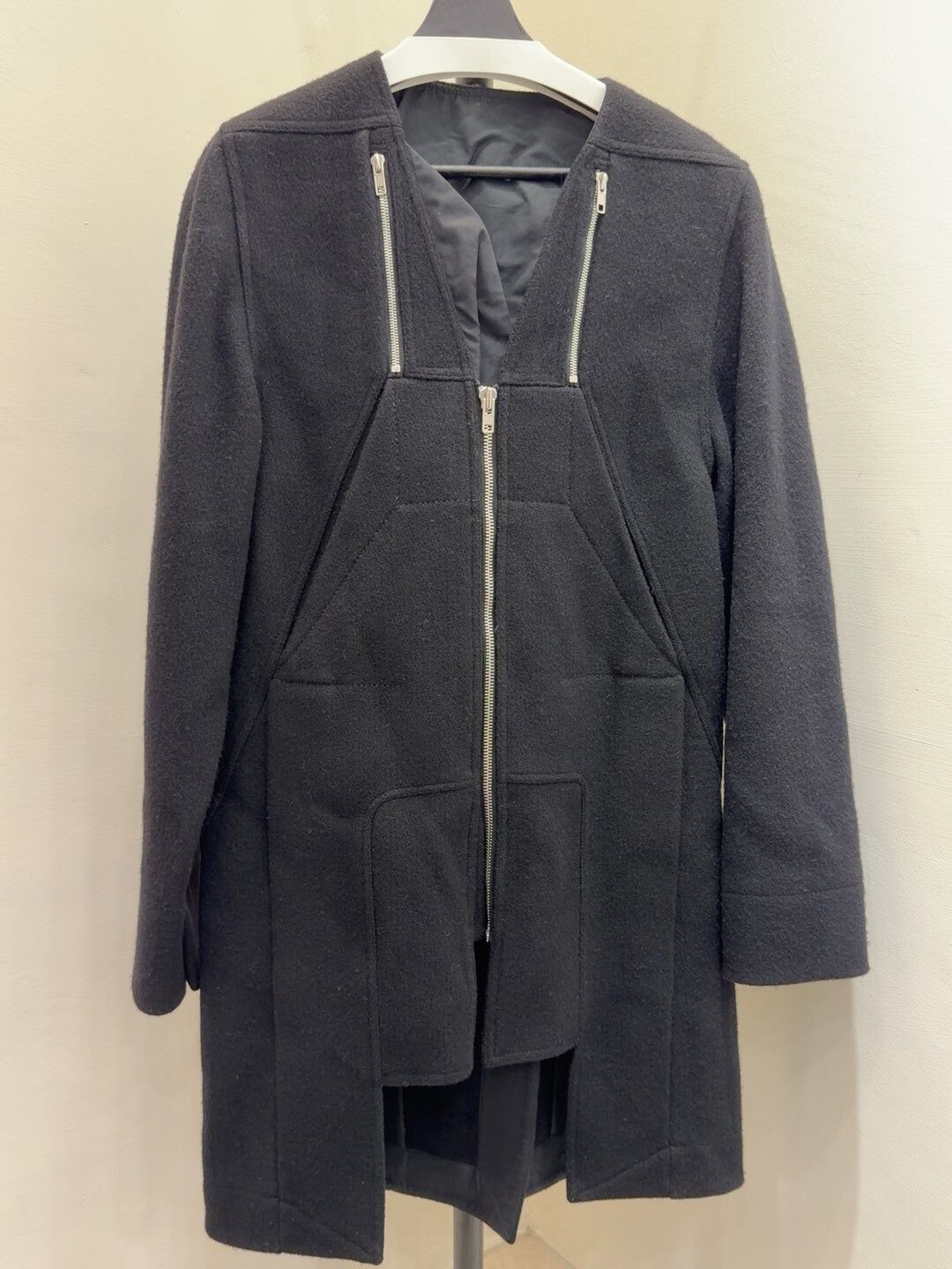 Rick Owens Rick Owens Men's Cashmere Coat Size US M / EU 48-50 / 2 - 1 Thumbnail