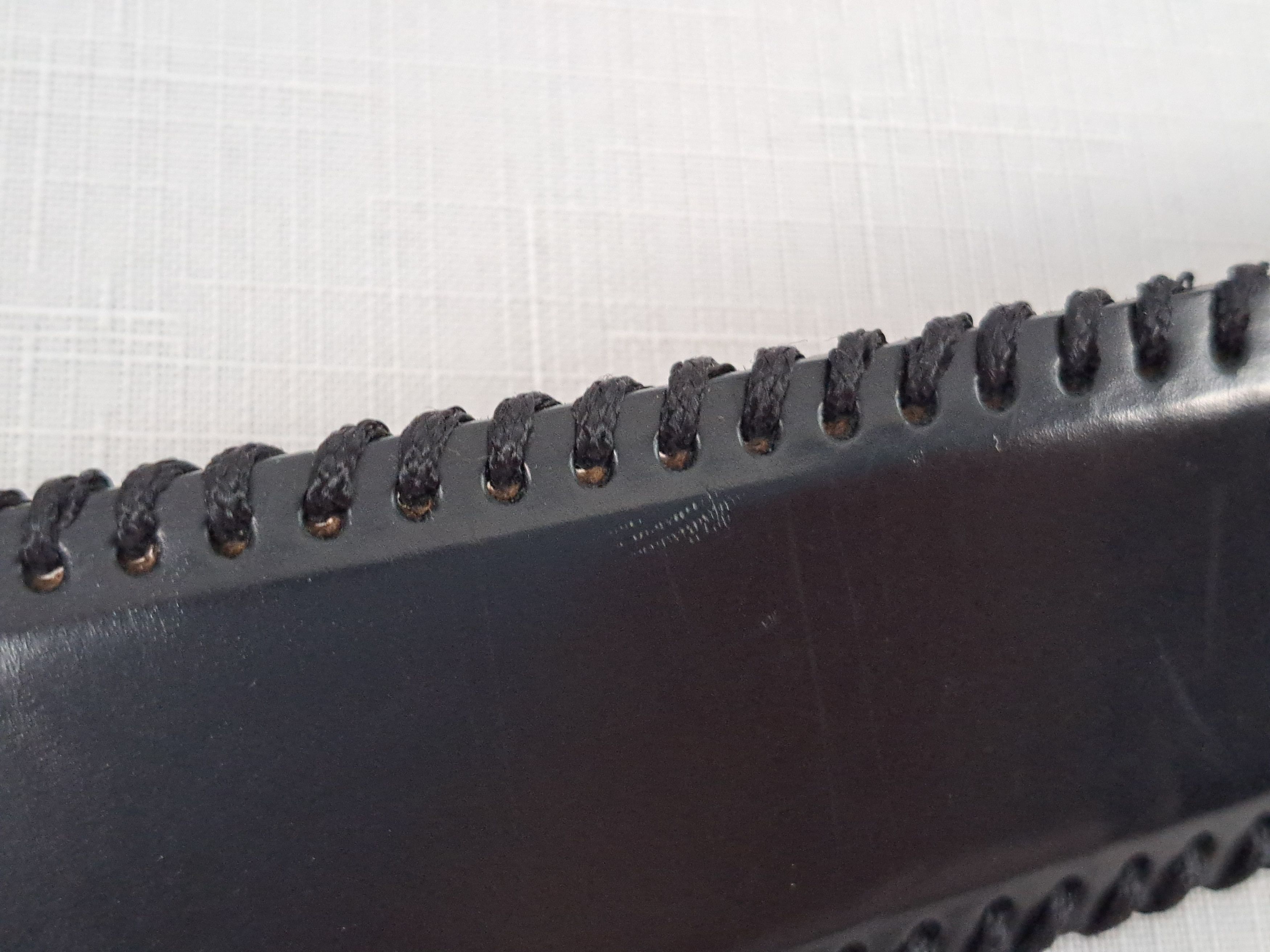 Handmade Giorgio Zoni Pelletterie leather belt. Made in Italy Size ONE SIZE - 16 Thumbnail