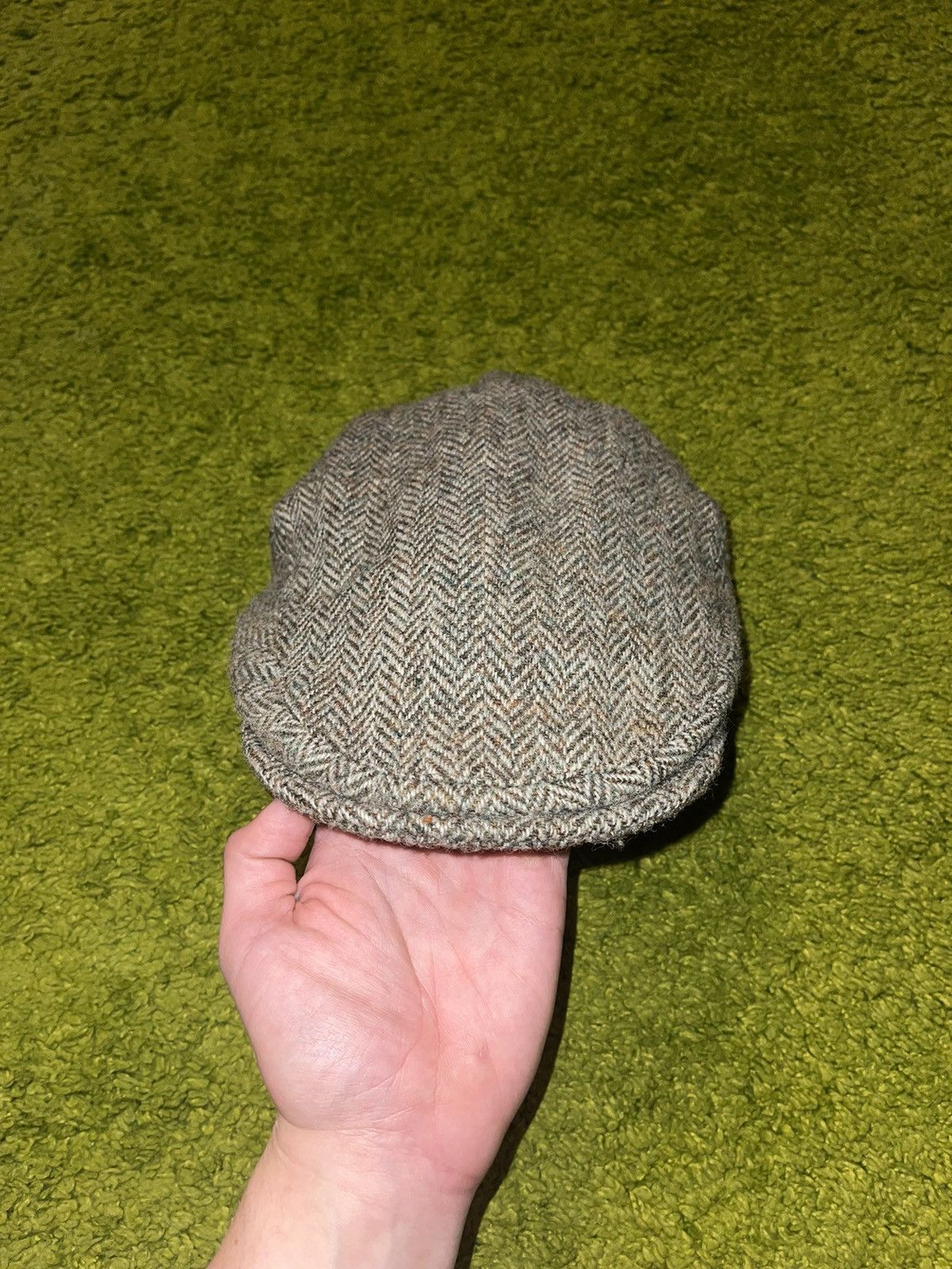 Harris Tweed 🇬🇧 Harris Tweed 1990s vintage wool cap made In UK Size 34 - 3 Thumbnail