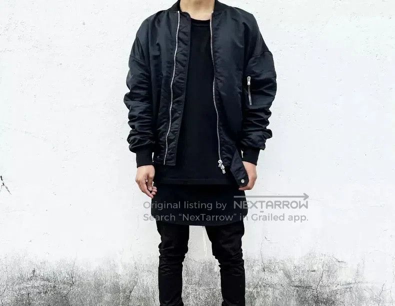 Fear of God Fear of God 4th Black Nylon Bomber. Size US M / EU 48-50 / 2 - 7 Thumbnail