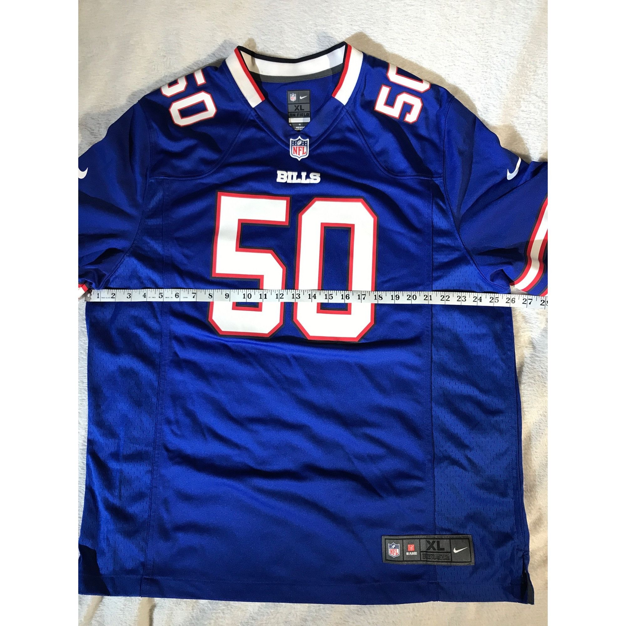 Nike Nike Men's NFL Blue Buffalo Bills Kiko Alonso #50 Jersey Size US XL / EU 56 / 4 - 5 Thumbnail