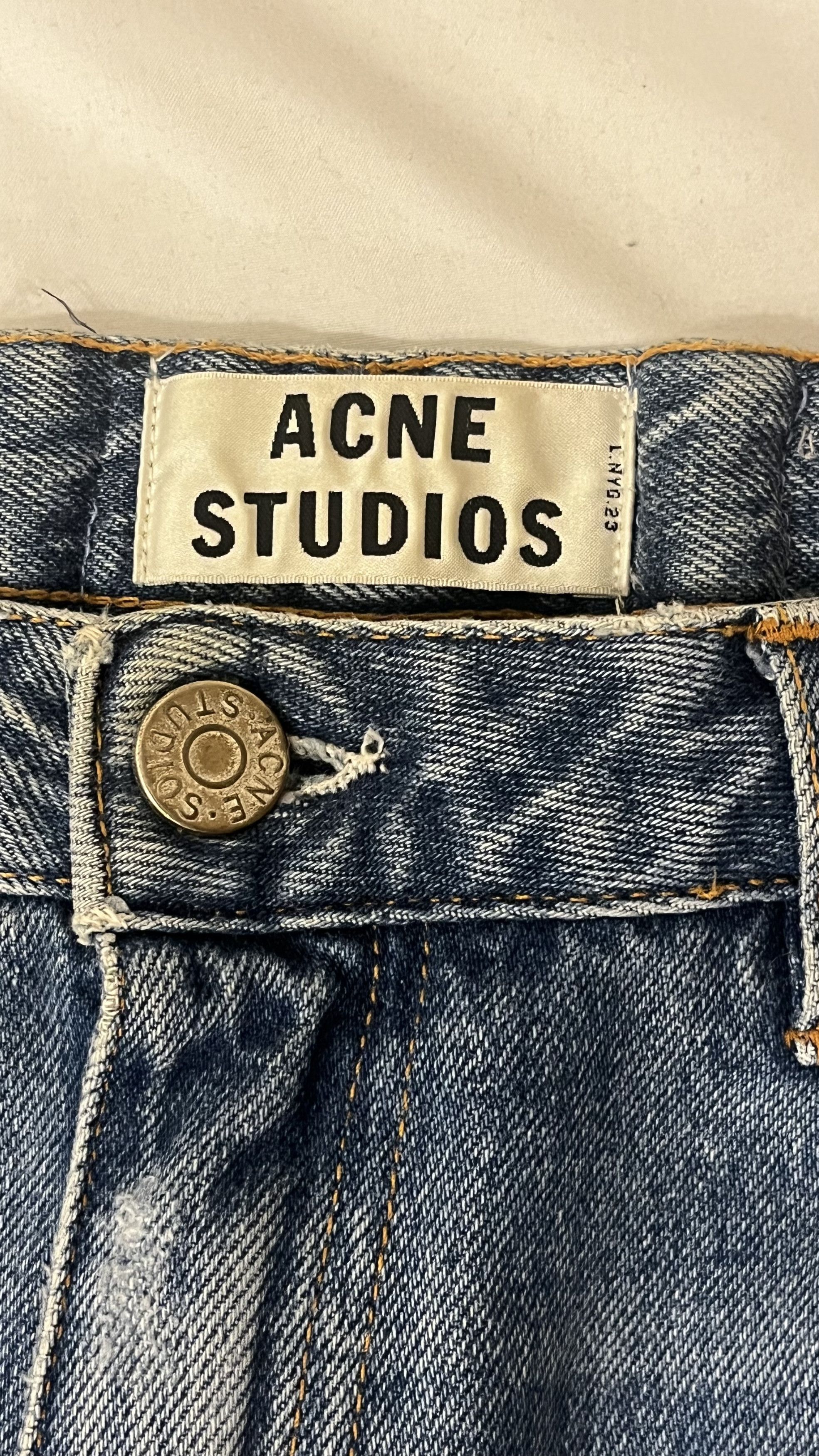 Acne Studios Acne Studious Pop LT Vintage Jeans Size 34" / US 12 / IT 48 - 2 Thumbnail