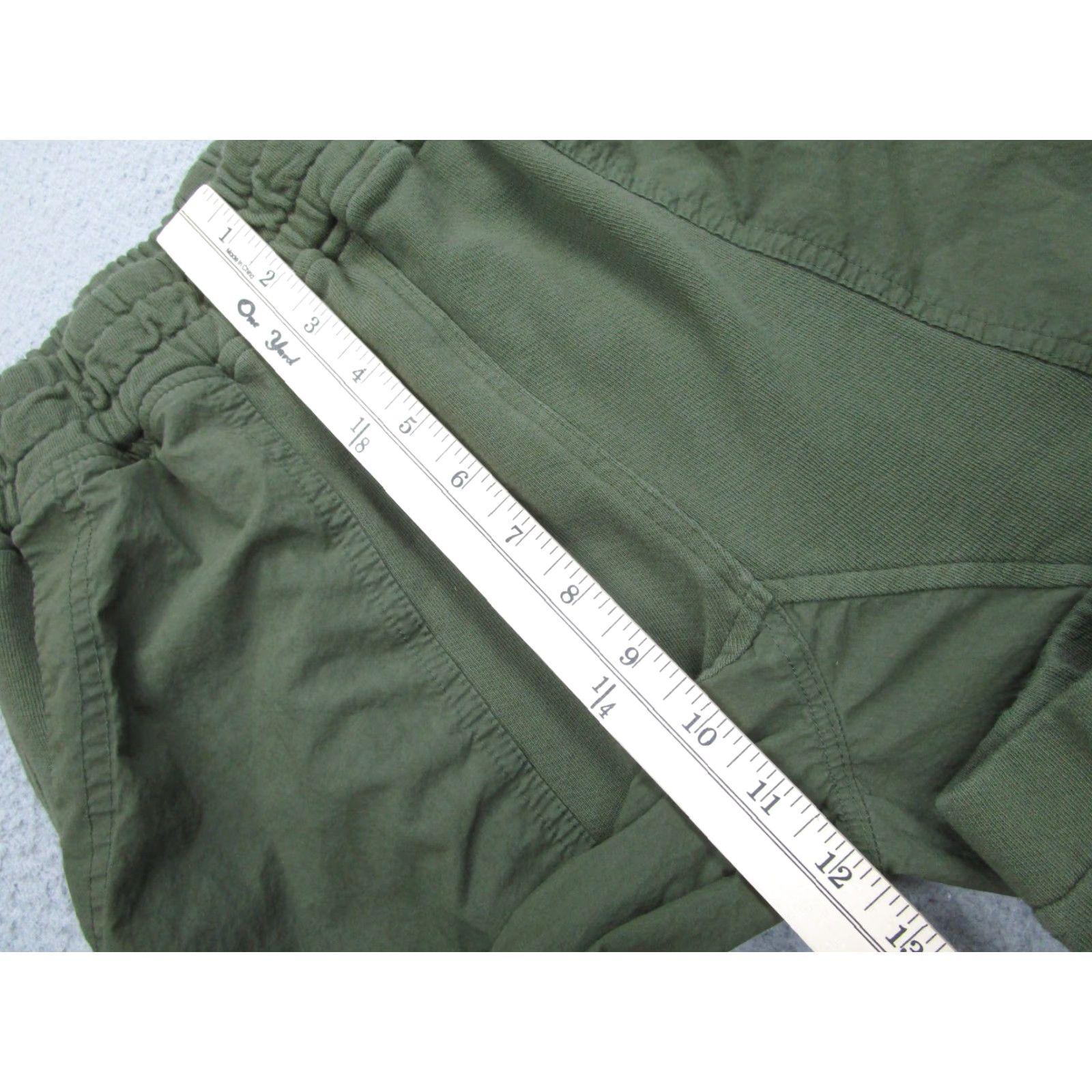 Vintage The Well Kept Society Pants Mens Medium Green Cotton Patch Pocket Relaxed Fit Casual Trousers Size US 31 - 6 Thumbnail
