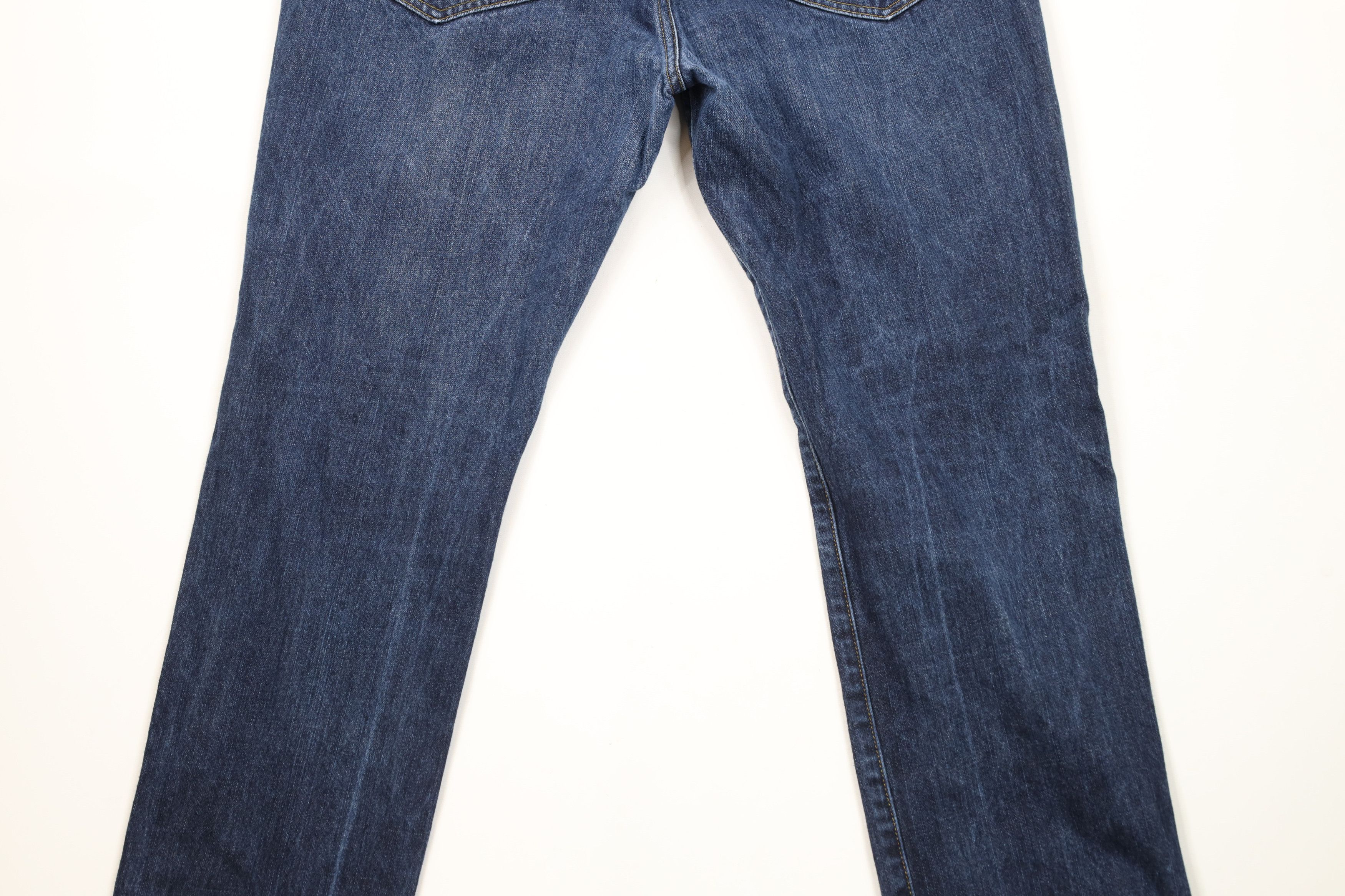 J.Crew × Vintage J Crew Driggs Slim Fit Straight Leg Denim Jeans Blue Cotton Size US 33 - 10 Thumbnail