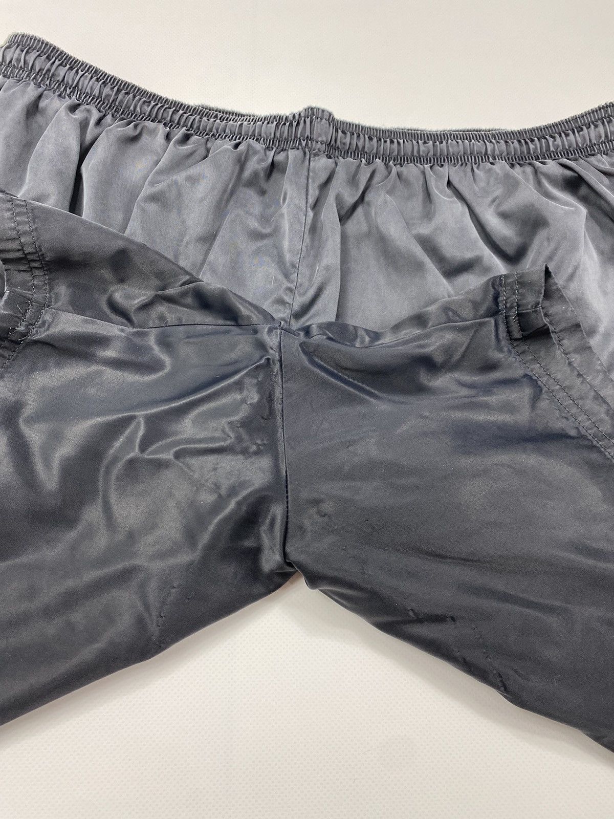 Adidas 🔥LASTDROP🔥 #2 Vintage Adidas Graphite Black Nylon Shorts Size US 36 / EU 52 - 8 Thumbnail