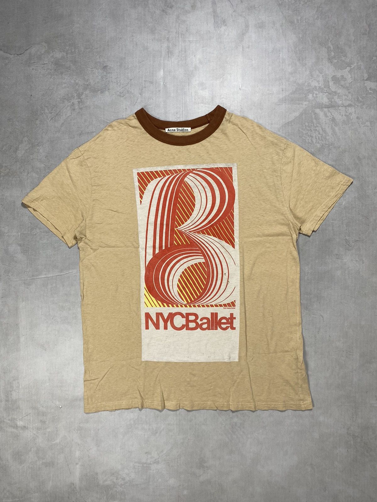 Acne Studios × NYC Ballet コラボTシャツ Sサイズ Acne Studios Acne studios nyc ballet t shirt | Grailed