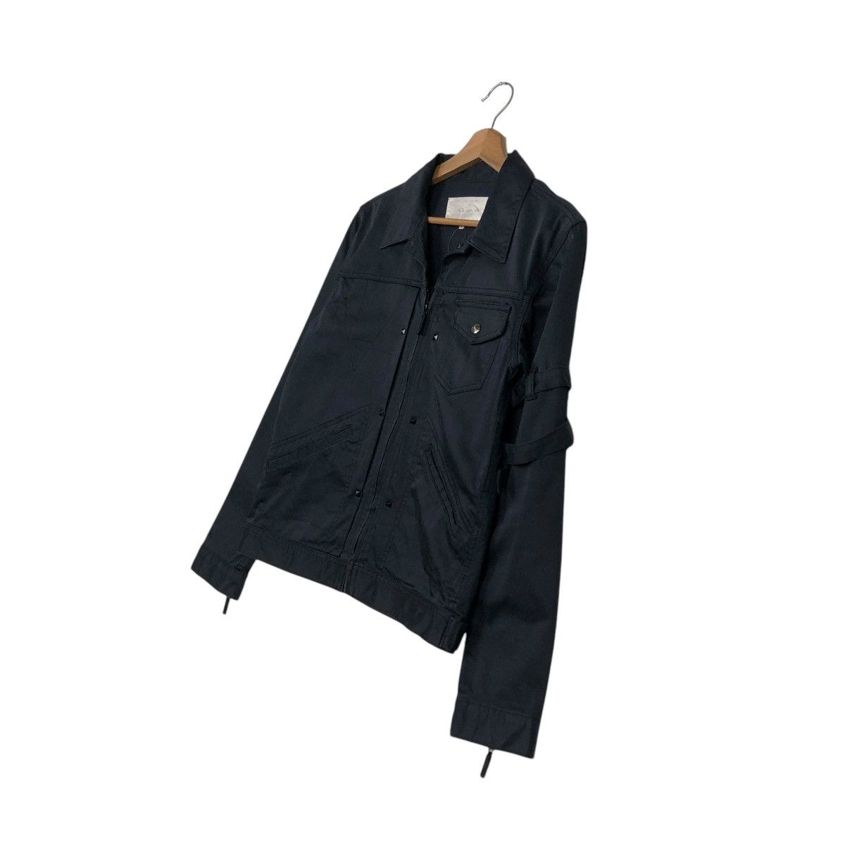 Japanese Brand 🔥VINTAGE BIKER JACKET ADVANTAGE CYCLE BONDAGE PUNK DESIGN Size US M / EU 48-50 / 2 - 4 Thumbnail