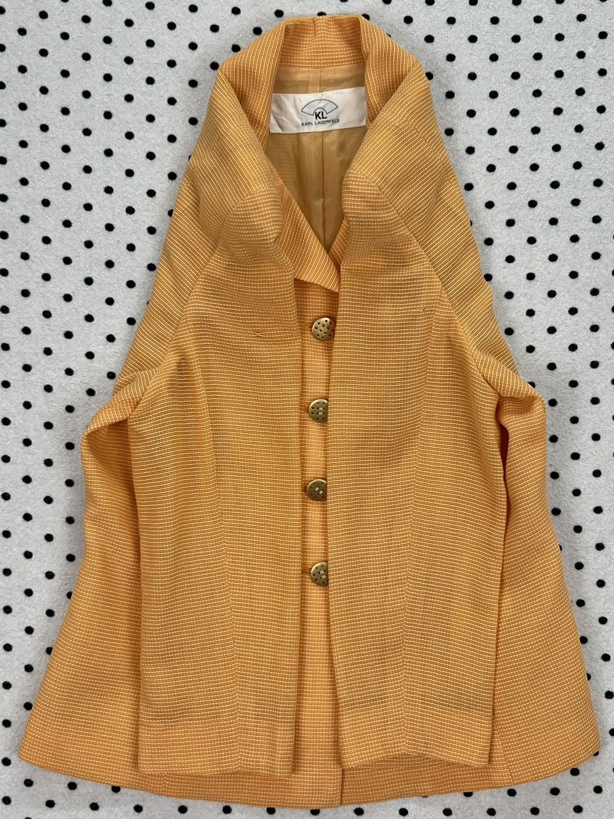 Karl Lagerfeld Karl Lagerfeld Mesh Coat Size S / US 4 / IT 40 - 5 Thumbnail