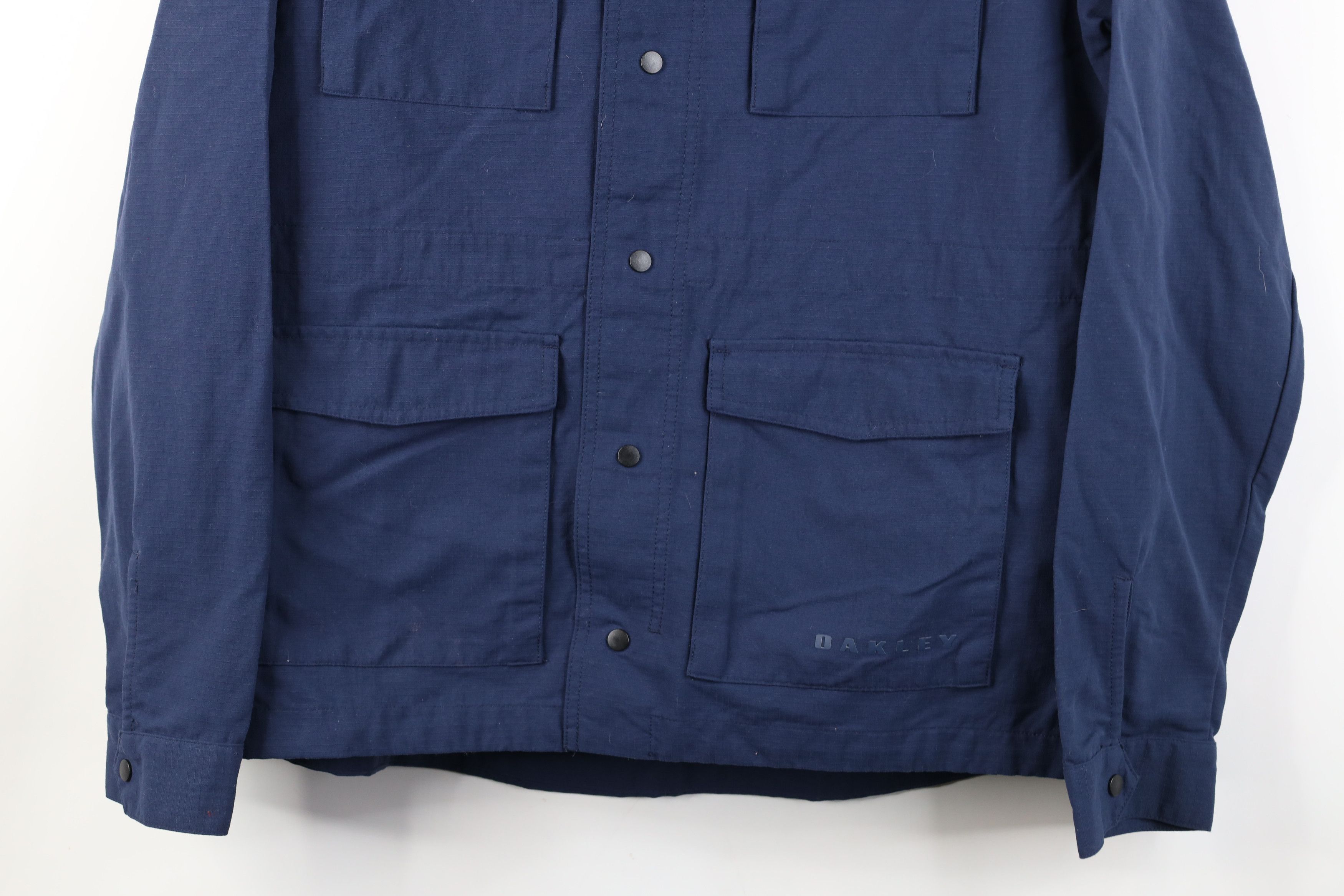 Oakley Vintage Y2K Oakley Ripstop Snap Button Shirt Jacket Jac Size US M / EU 48-50 / 2 - 3 Thumbnail