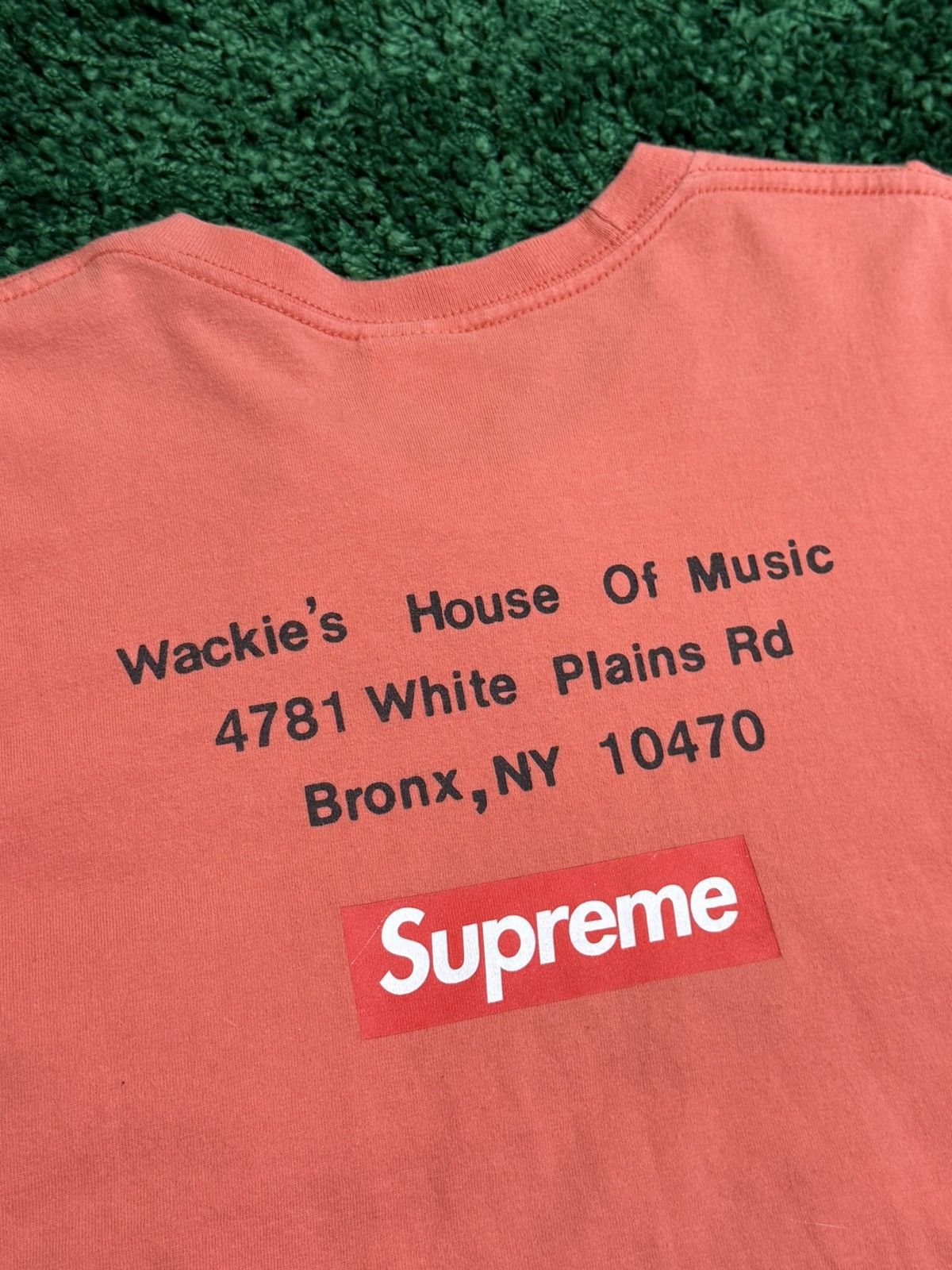 Supreme × Vintage 2013 Supreme x Wackies Records Lion Store Box Logo Tee XL Size US XL / EU 56 / 4 - 4 Thumbnail