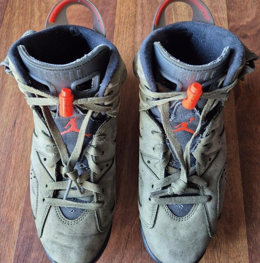 Nike × Travis Scott Air Jordan 6 Retro Travis Scott Size US 8.5 / EU 41-42 - 5 Thumbnail