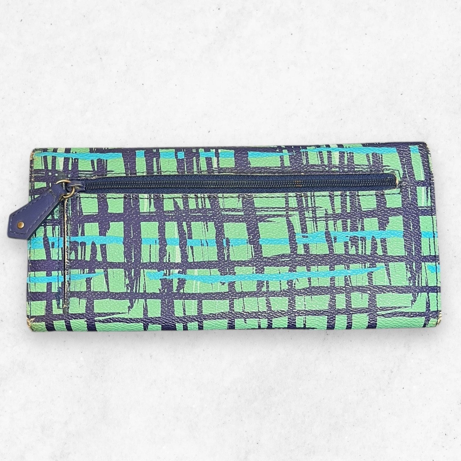 Vera Bradley Vera Bradley Peacock Garden Trifold RFID Accordion Wallet Size ONE SIZE - 2 Thumbnail