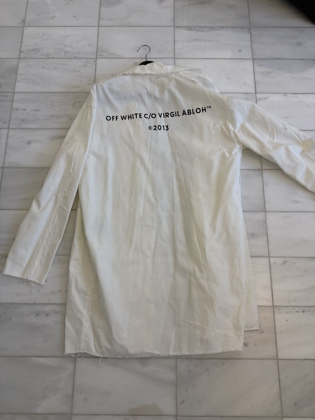 Off-White × Virgil Abloh Off-White Virgil Super rare ”doctors jacket” Size US XXS / EU 40 - 5 Thumbnail