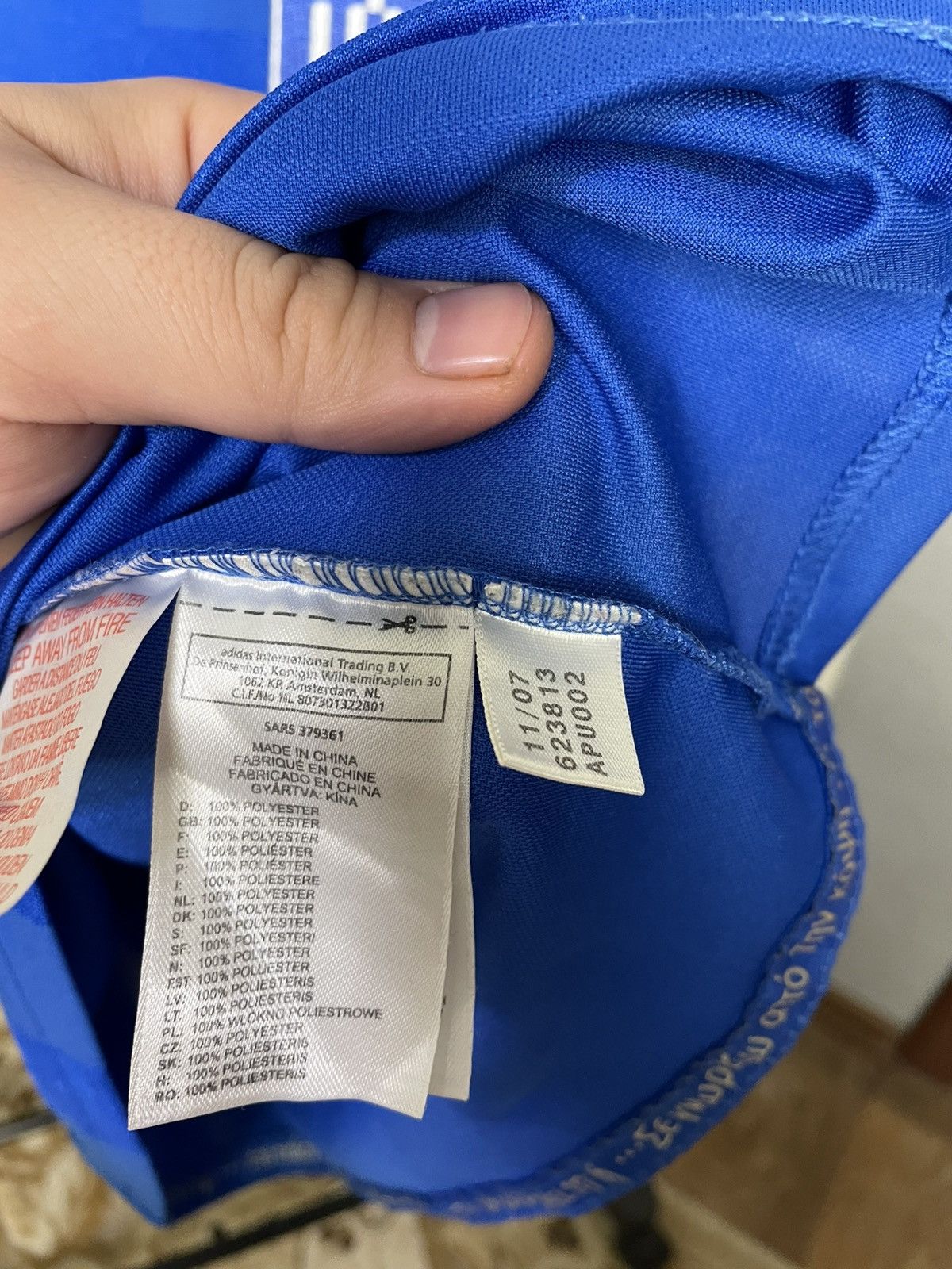 Adidas Vintage Adidas Greece 2007-2009 Soccer Jersey Size US S / EU 44-46 / 1 - 7 Thumbnail