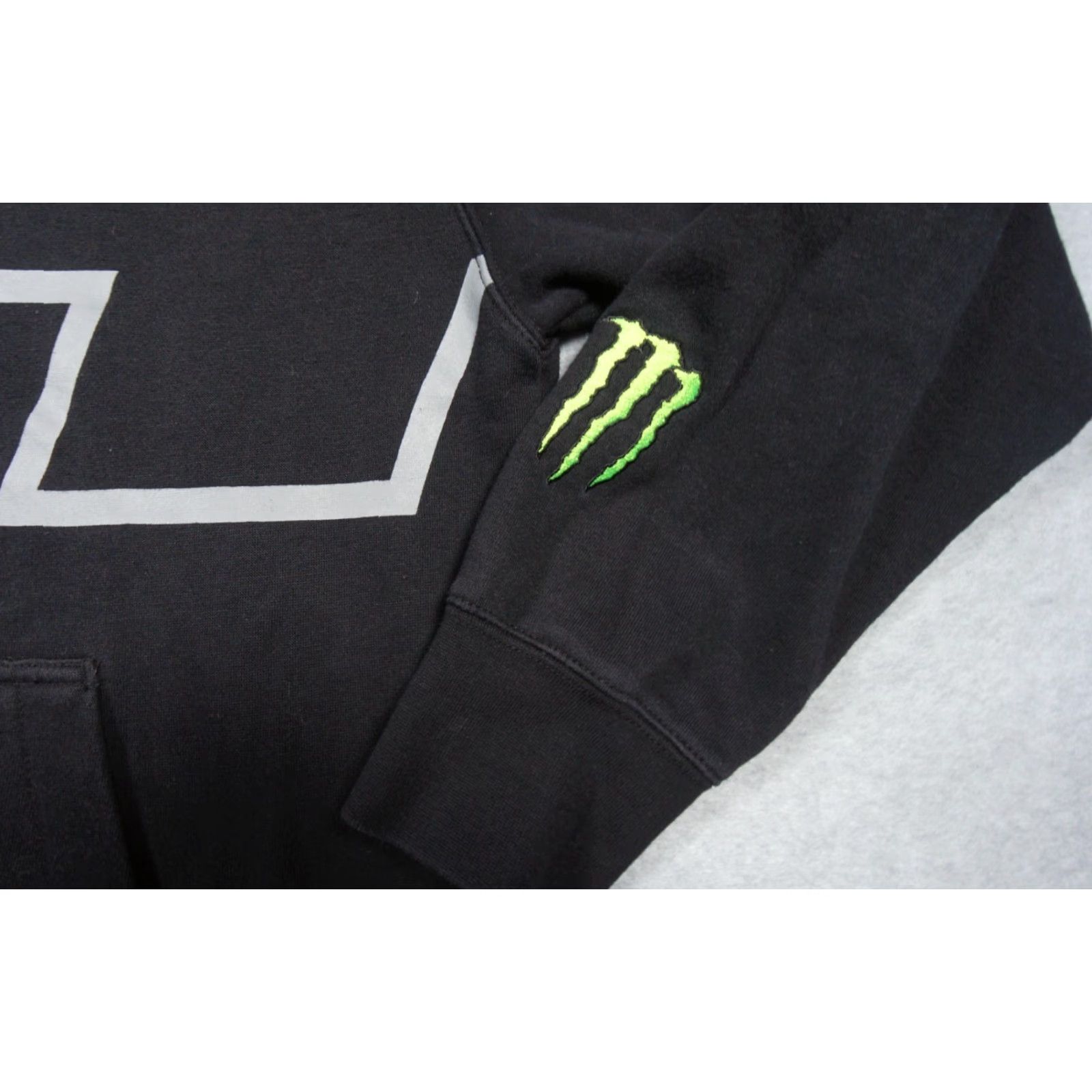 Vintage Fox Sweatshirt Mens Large Black Hoodie Zip Up Monster Motocross Ricky Carmichael Size US L / EU 52-54 / 3 - 4 Thumbnail