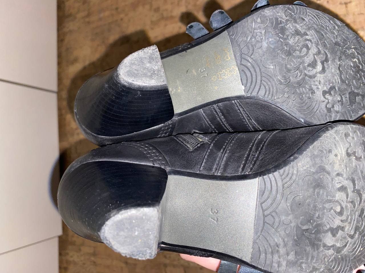 Japanese Brand Bocage Paris Avant-garde boxing leather shoes Japanese style Size US 7 / IT 37 - 19 Thumbnail