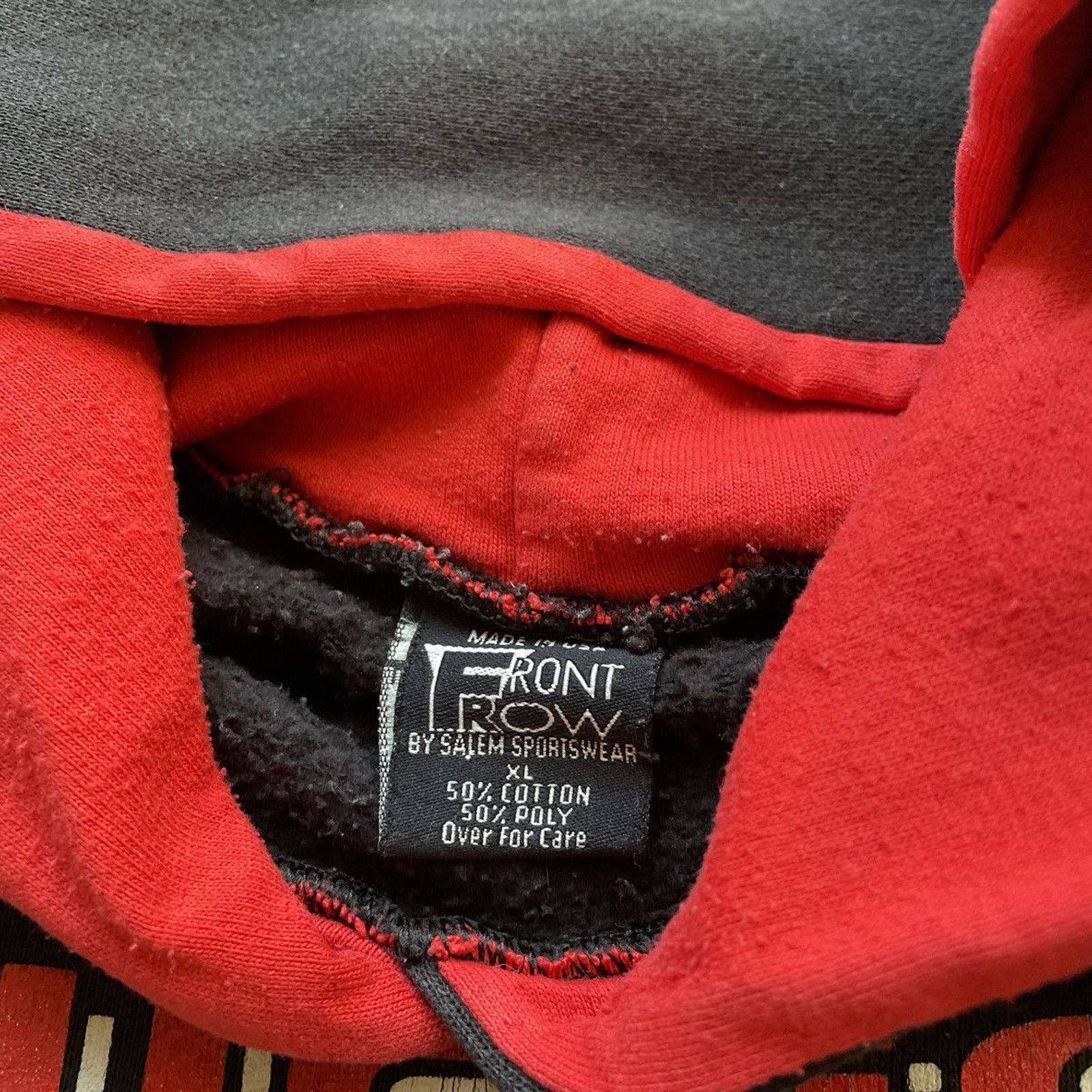 NBA Vintage 1990s Chicago Bulls NBA Graphic Pullover Hoodie XL Size US L / EU 52-54 / 3 - 3 Thumbnail