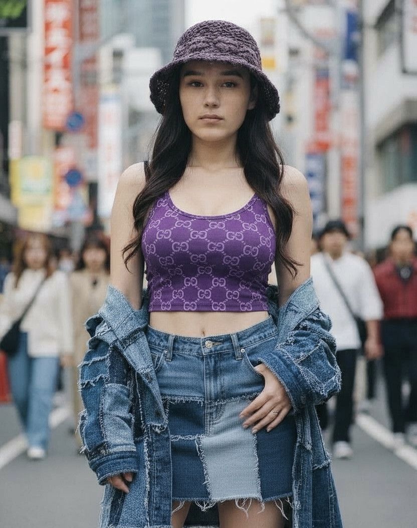 Japanese Brand Vintage Namiki Design Crochet Knit Velvet Bucket Hat Size ONE SIZE - 1 Thumbnail