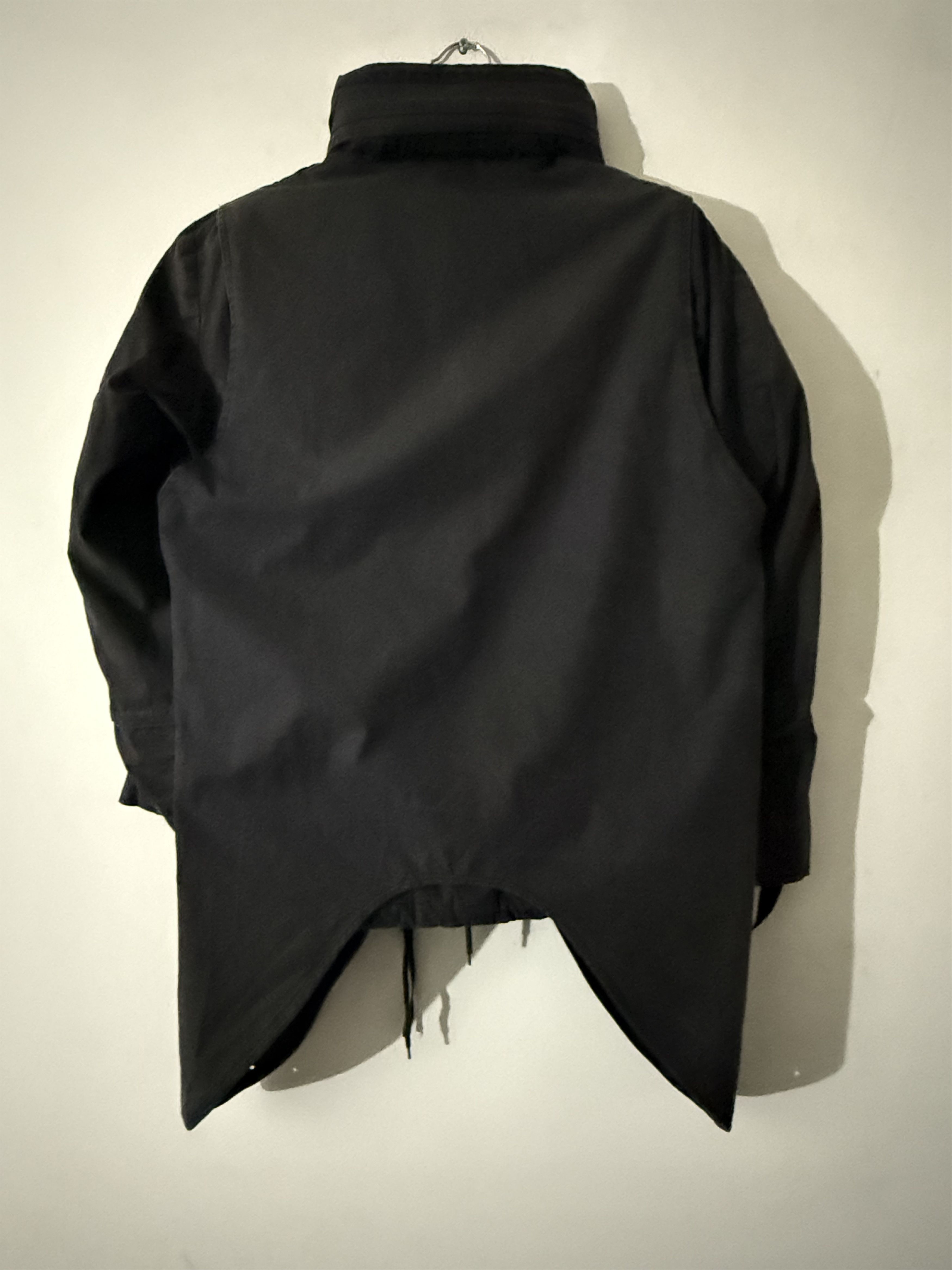 Helmut Lang Rare Asymmetric "Swallowtail" Hooded Parka Size US M / EU 48-50 / 2 - 13 Thumbnail