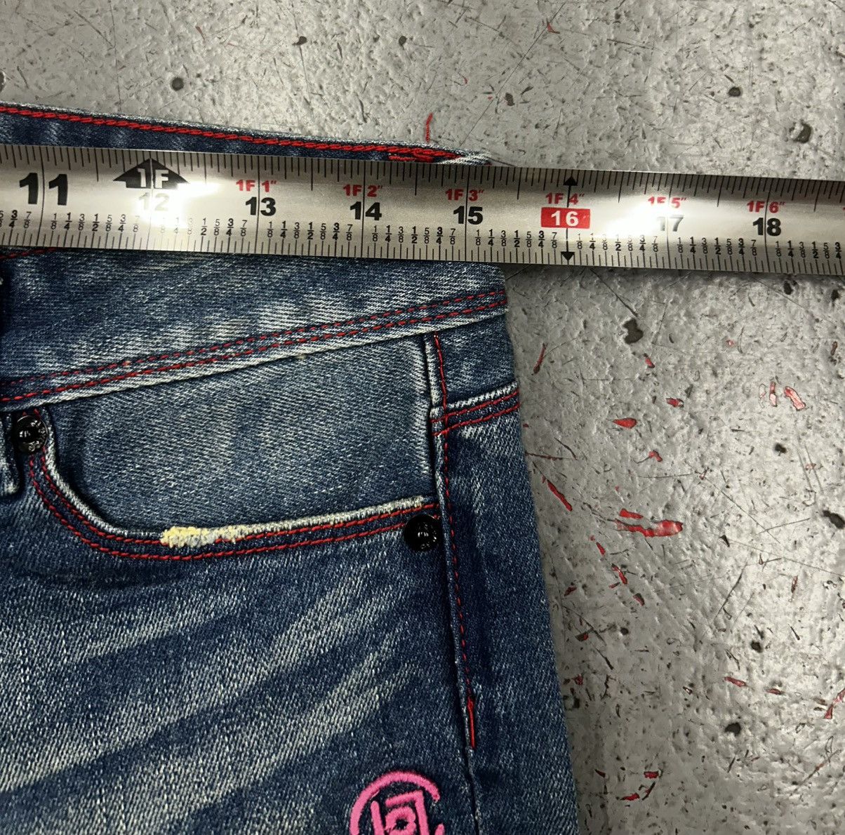 CLOT × Levi's CLOT x Medicom Toy x Levi’s 580 Women Jeans Size W30 L33 Size 30" / US 8 / IT 44 - 11 Thumbnail