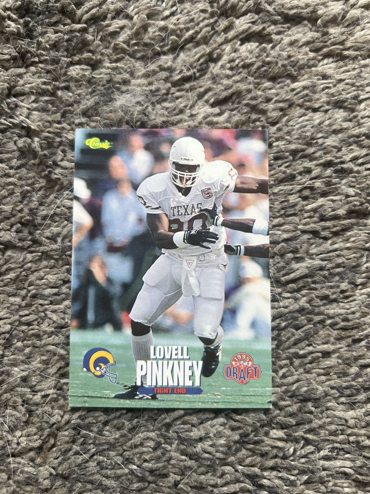 NFL 1995 Classic #74 Lovell Pinkney Card Size ONE SIZE - 1 Thumbnail