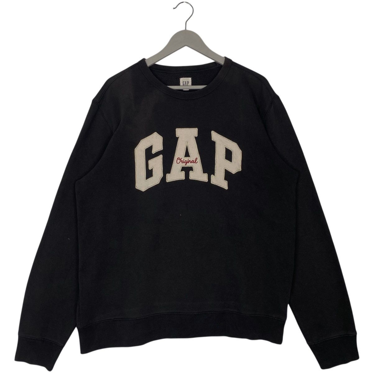 Other Vintage GAP Big Logo Embroidered Crewneck Sweatshirt Black Size US M / EU 48-50 / 2 - 1 Thumbnail
