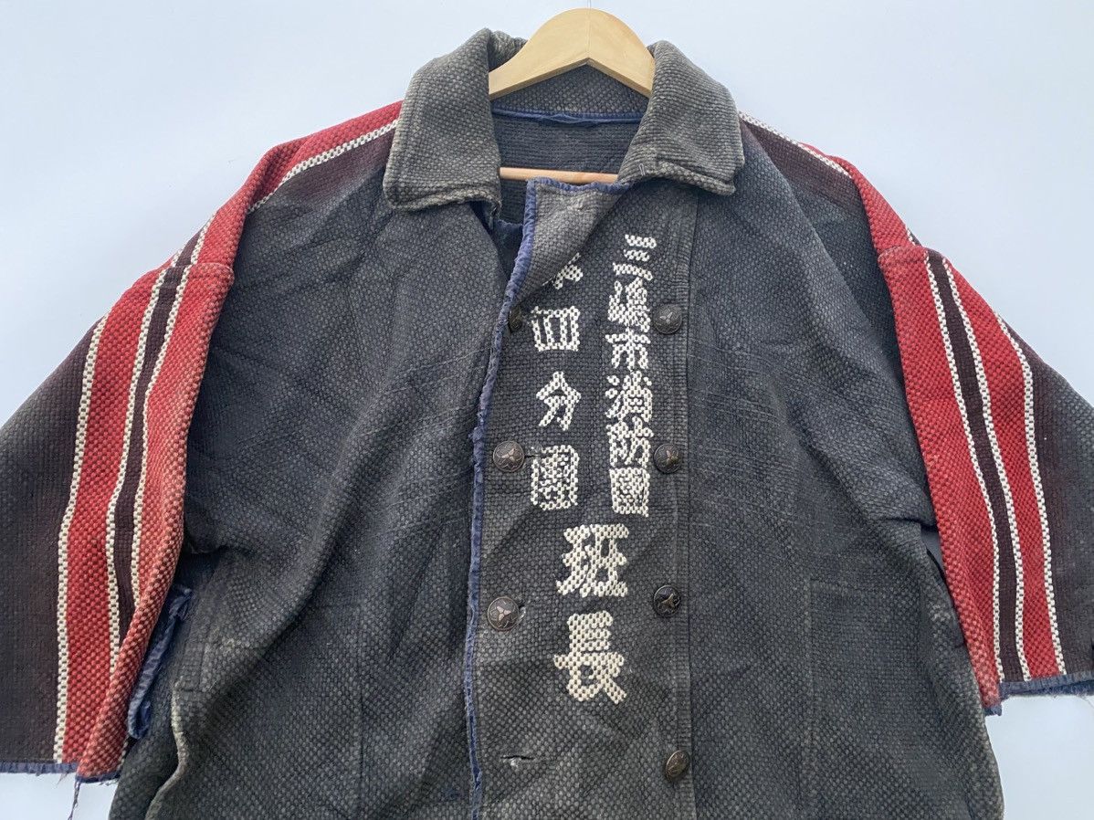 Japanese Brand Japan 1940s Showa Era Hikeshi Japanese Fireman Hanten Size US XL / EU 56 / 4 - 2 Thumbnail