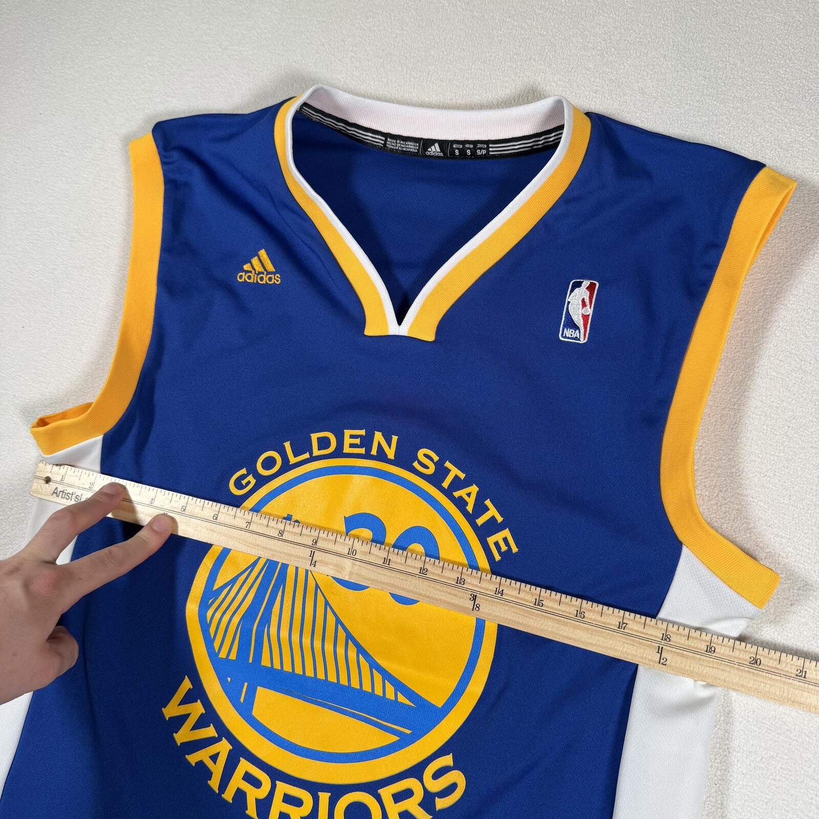 Adidas Golden State Warriors Steph Curry Adidas NBA Jersey Size US S / EU 44-46 / 1 - 5 Thumbnail