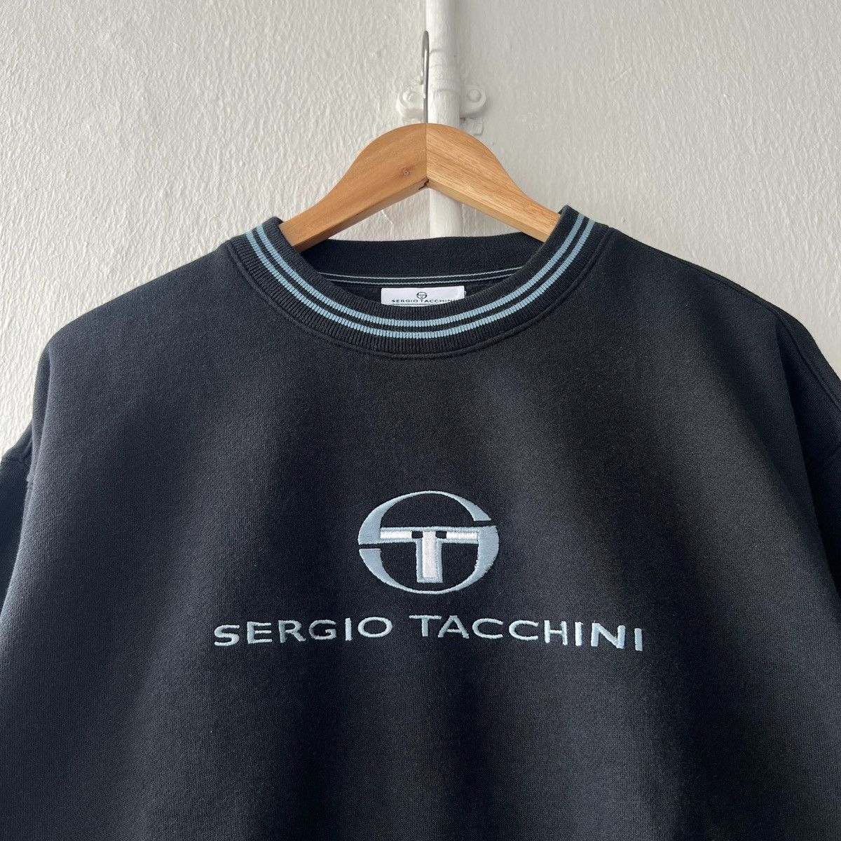 Vintage Sergio Tacchini Embroidered Sweatshirt