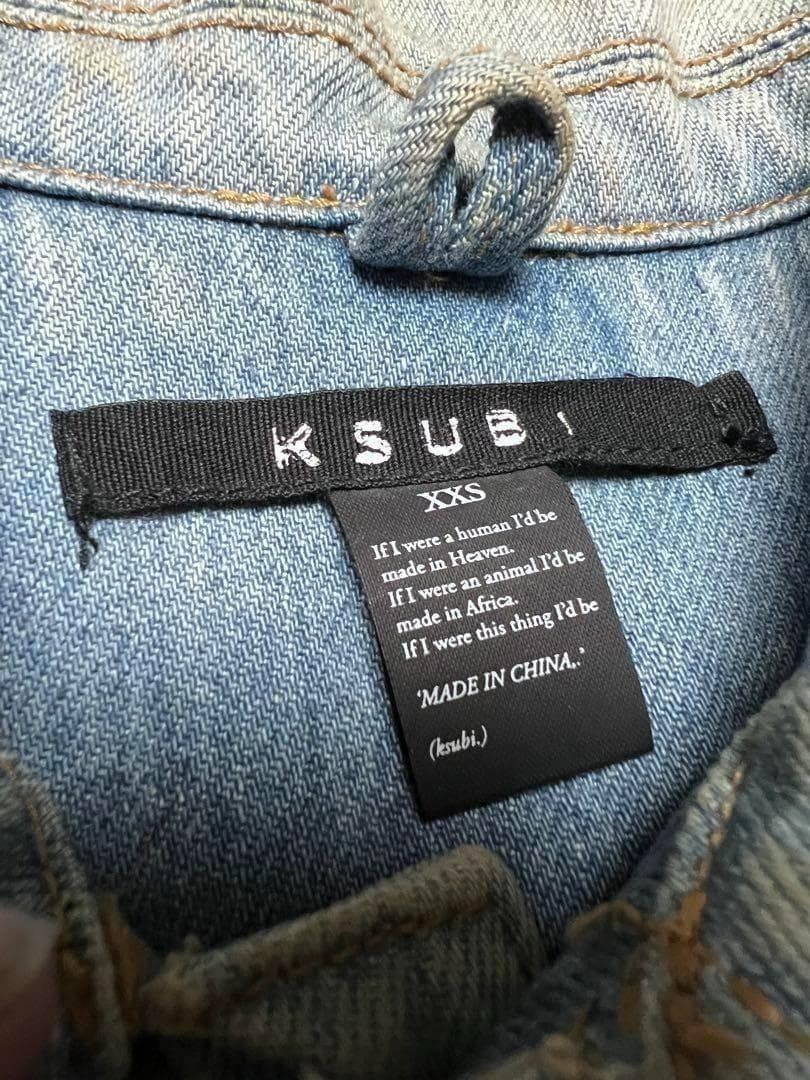Ksubi Ksubi Studded Eagle Denim Jacket Cropped 00s Archive Size US XS / EU 42 / 0 - 7 Thumbnail