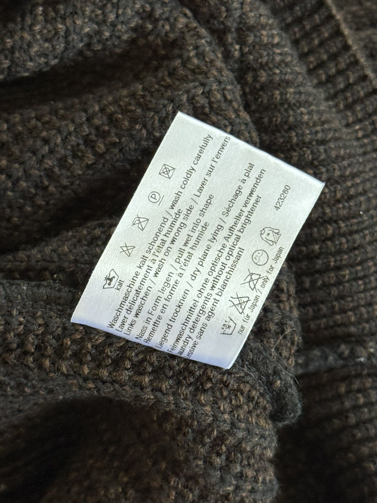 Carlo Colucci Carlo Colucci 54size brown sweater knitwear jumper pullover Size US XL / EU 56 / 4 - 10 Thumbnail