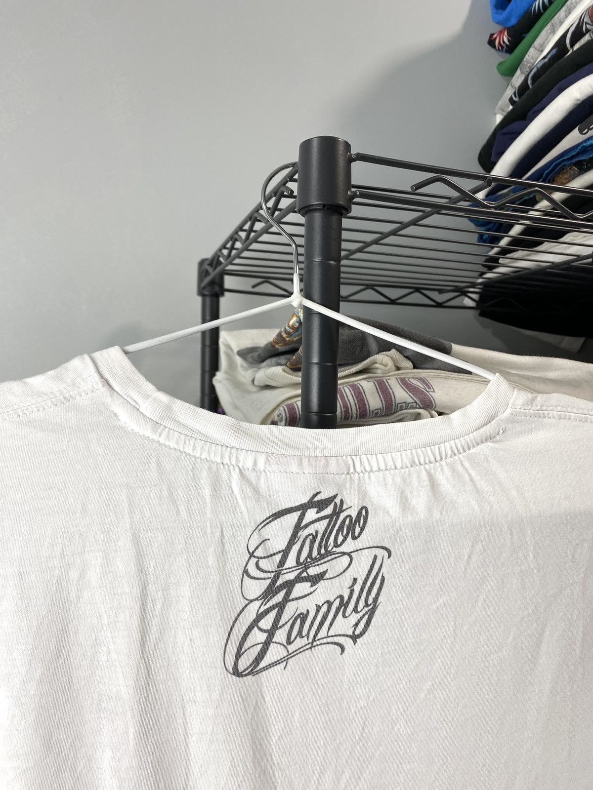 Japanese Brand × Vintage Vintage Naked Sexy Girls Tattoo Family T Shirt Pin Up Size US M / EU 48-50 / 2 - 8 Thumbnail