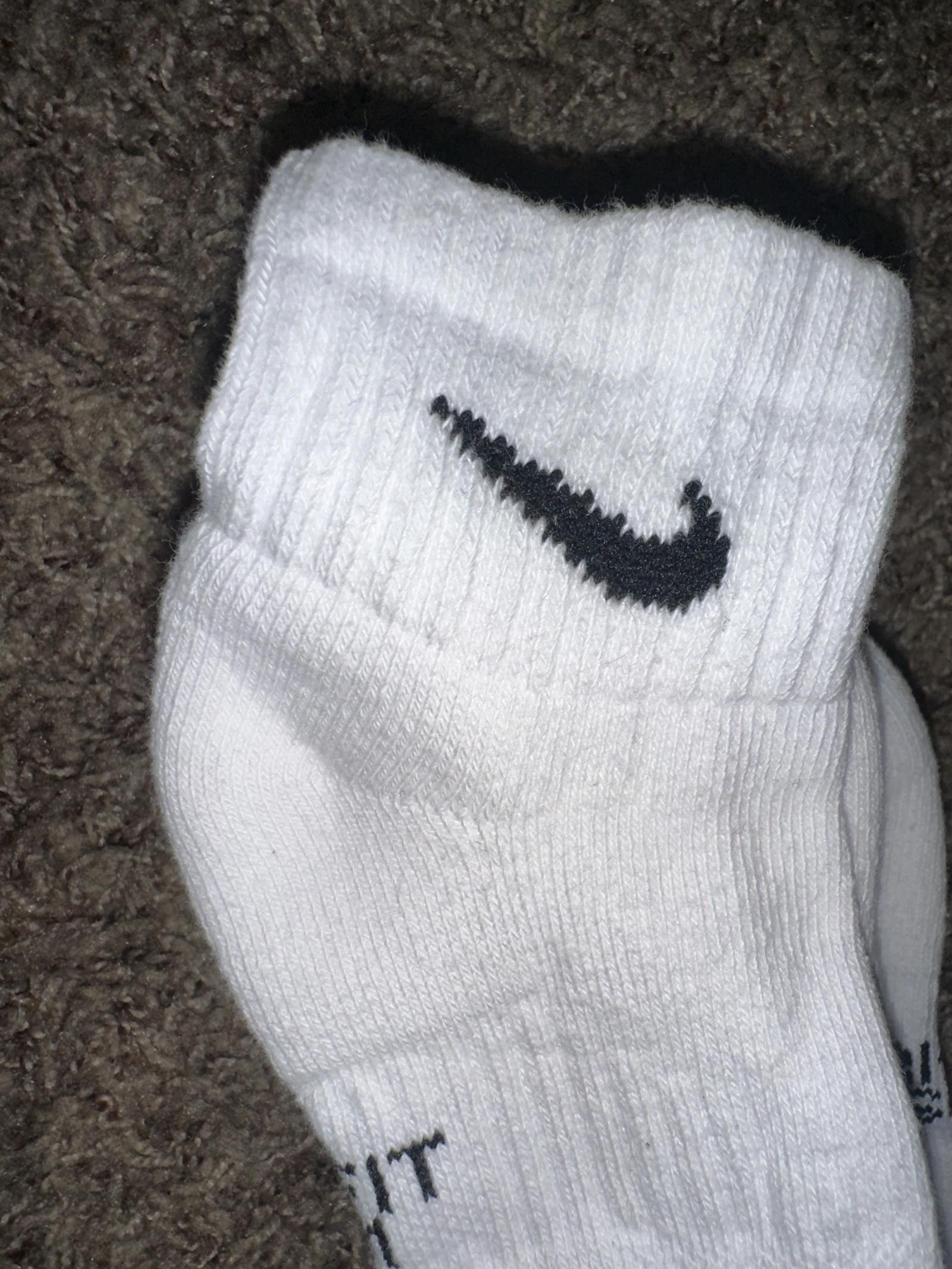 Nike Nike Performance White Quarter Socks Size ONE SIZE - 3 Thumbnail