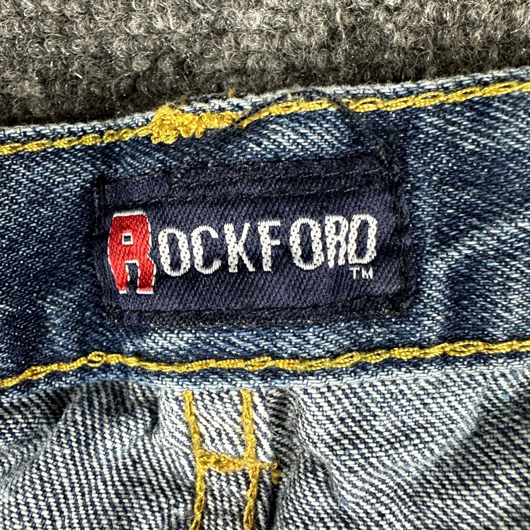 Vintage Rockford Jeans Mens 54 Straight Medium Wash Cotton Pockets Comfort Fit NEW Size US 38 / EU 54 - 4 Thumbnail