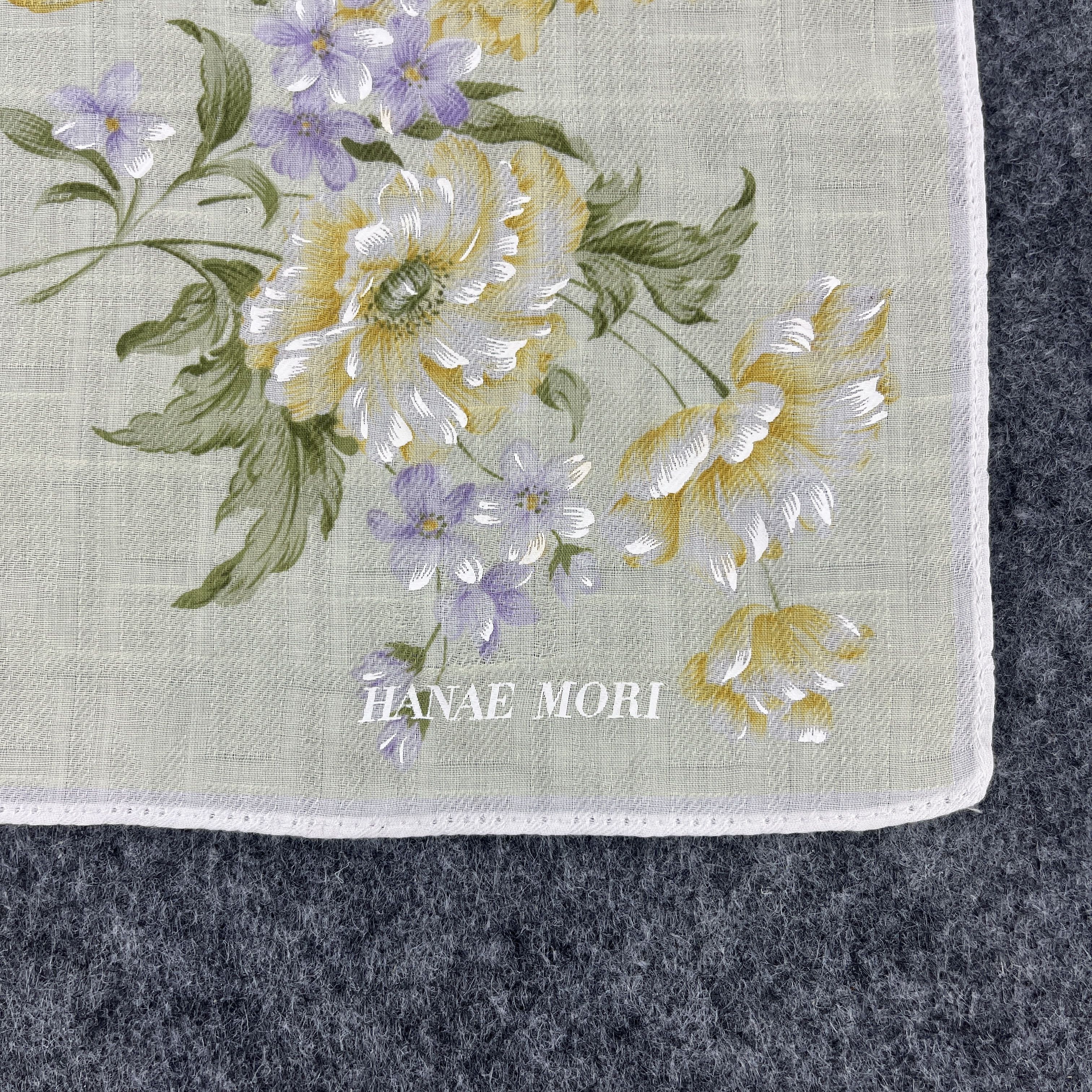 Hanae Mori × Japanese Brand Hanae Mori Bandana / Handkerchief / Neckerchief B053 Size ONE SIZE - 2 Thumbnail