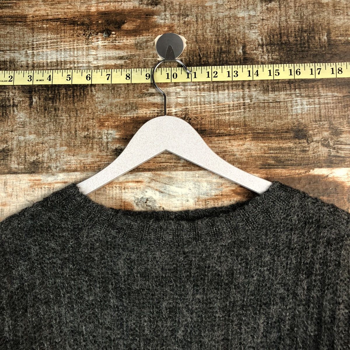 Homespun Knitwear × Uniqlo Uniqlo mohair vintage winter Grey Knitwear #A2367 Size US S / EU 44-46 / 1 - 4 Thumbnail