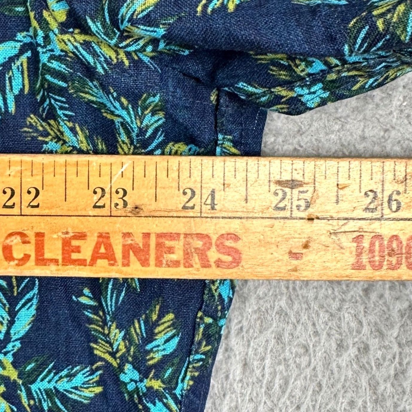 J.Crew J.CREW Shirt Mens XL Navy Classic Fit Tropical Palm Button Up Size US XL / EU 56 / 4 - 7 Thumbnail