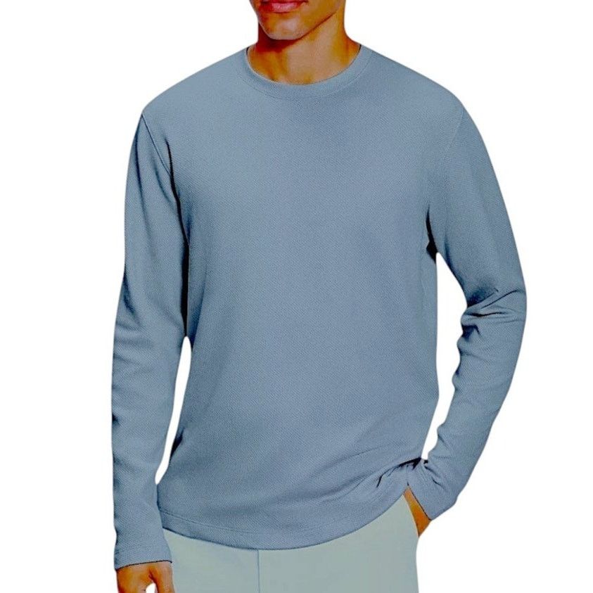Theory Theory Blue Long-Sleeve Top | Size M Size US M / EU 48-50 / 2 - 4 Thumbnail