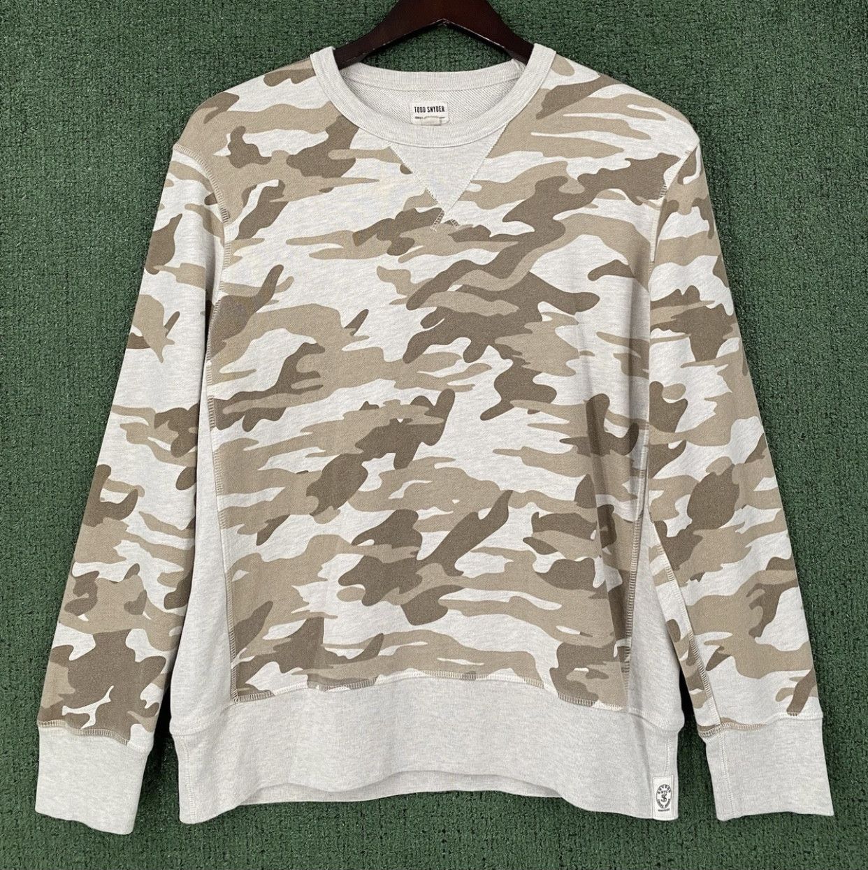 Todd Snyder Todd Snyder Dessert Camo Camouflage Sweatshirt Men’s Large Size US L / EU 52-54 / 3 - 1 Thumbnail
