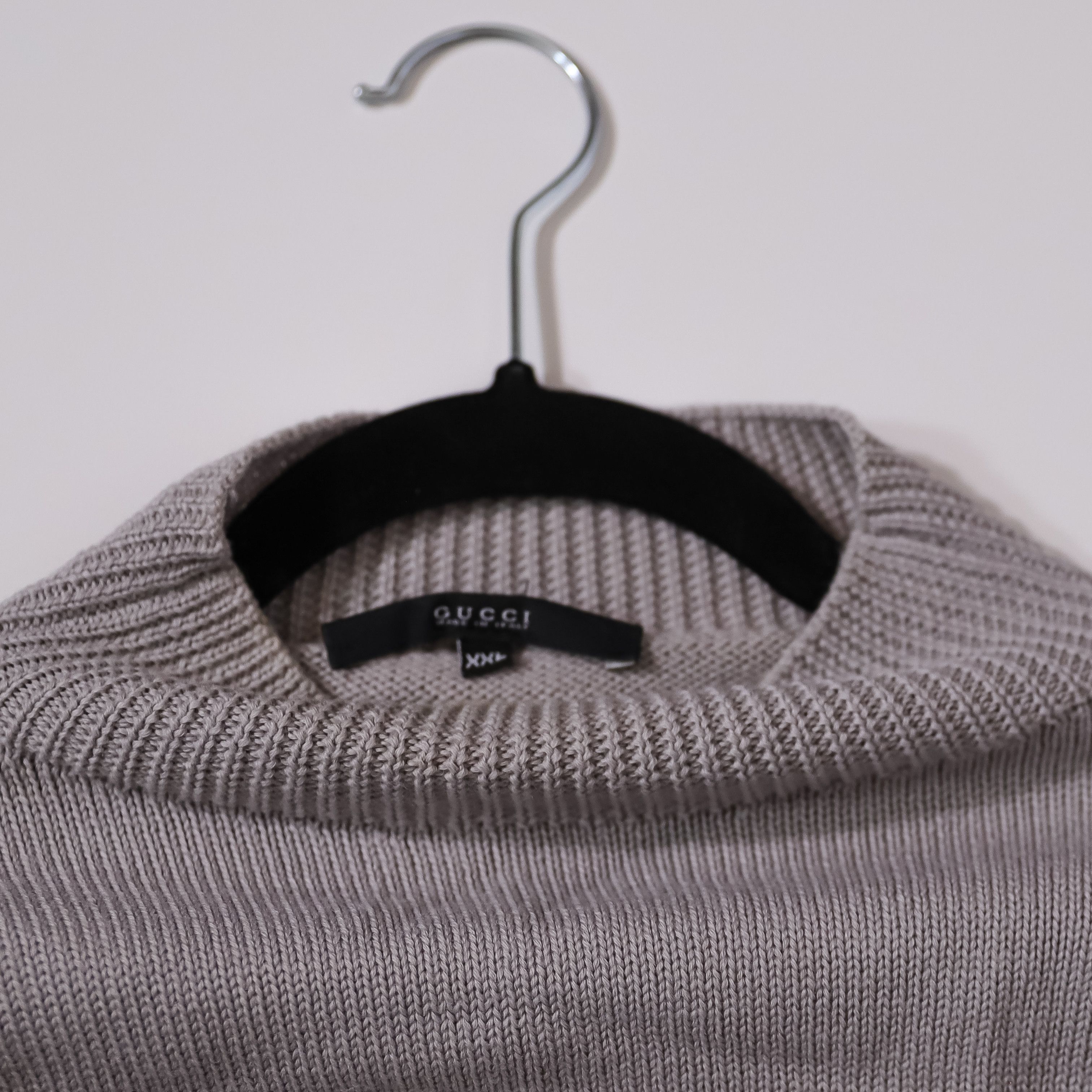 Gucci Gucci Men's Wool Knit Stretch Mock Neck Size US XXL / EU 58 / 5 - 3 Thumbnail