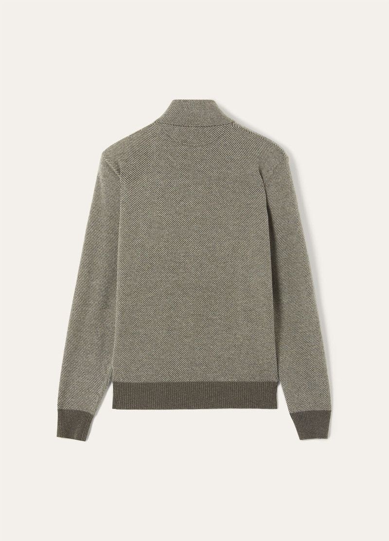 Loro Piana o1w1db10226 FAG4525 Roadster Mezzocollo Sweater Light Green Size US M / EU 48-50 / 2 - 6 Thumbnail