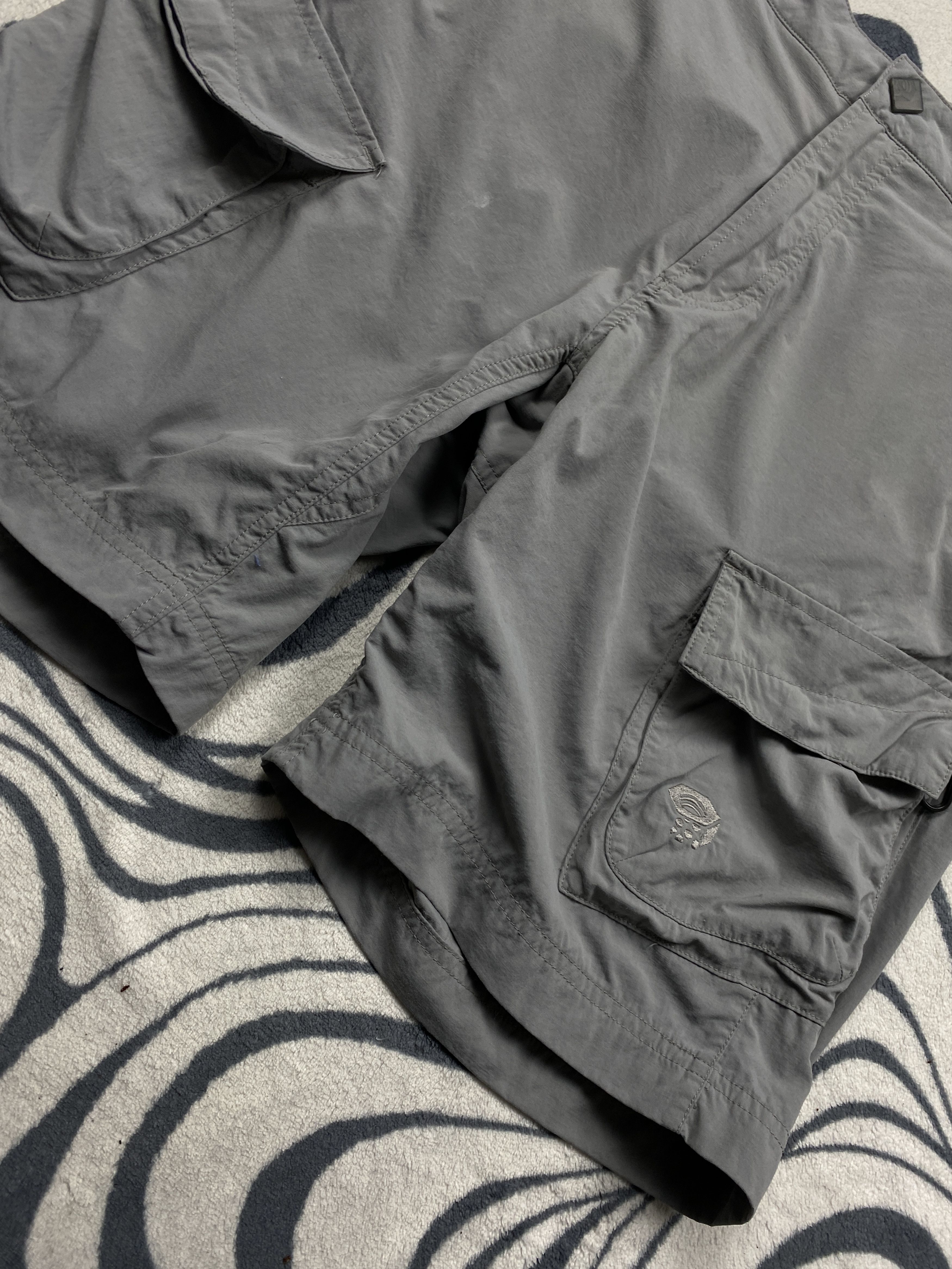 Mountain Hardwear × Vintage Mountain Hardwear Vintage Outdoor Cargo Shorts Size US 34 / EU 50 - 3 Thumbnail
