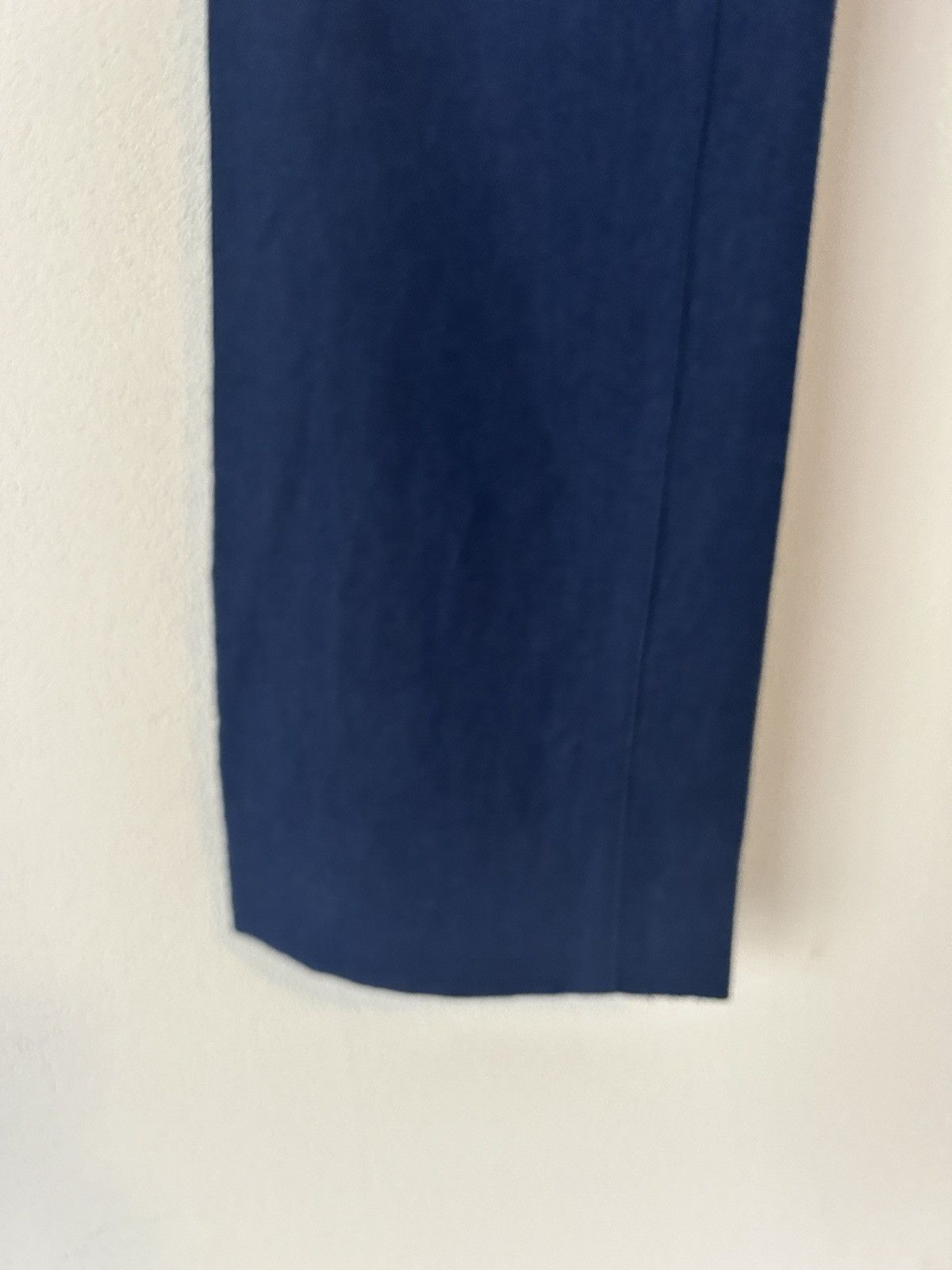 Haider Ackermann Blue Linen / Fleece Wool Blend Side Stripe Pants Size US 34 / EU 50 - 5 Thumbnail