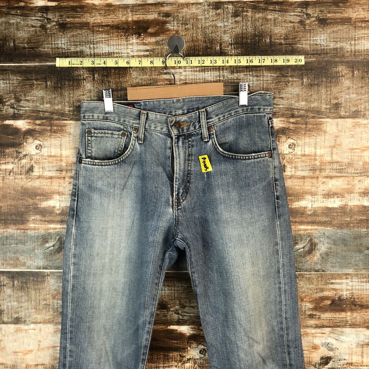 Edwin Edwin japan vintage faded Blue Denim Pants #A1403 Size US 30 / EU 46 - 4 Thumbnail