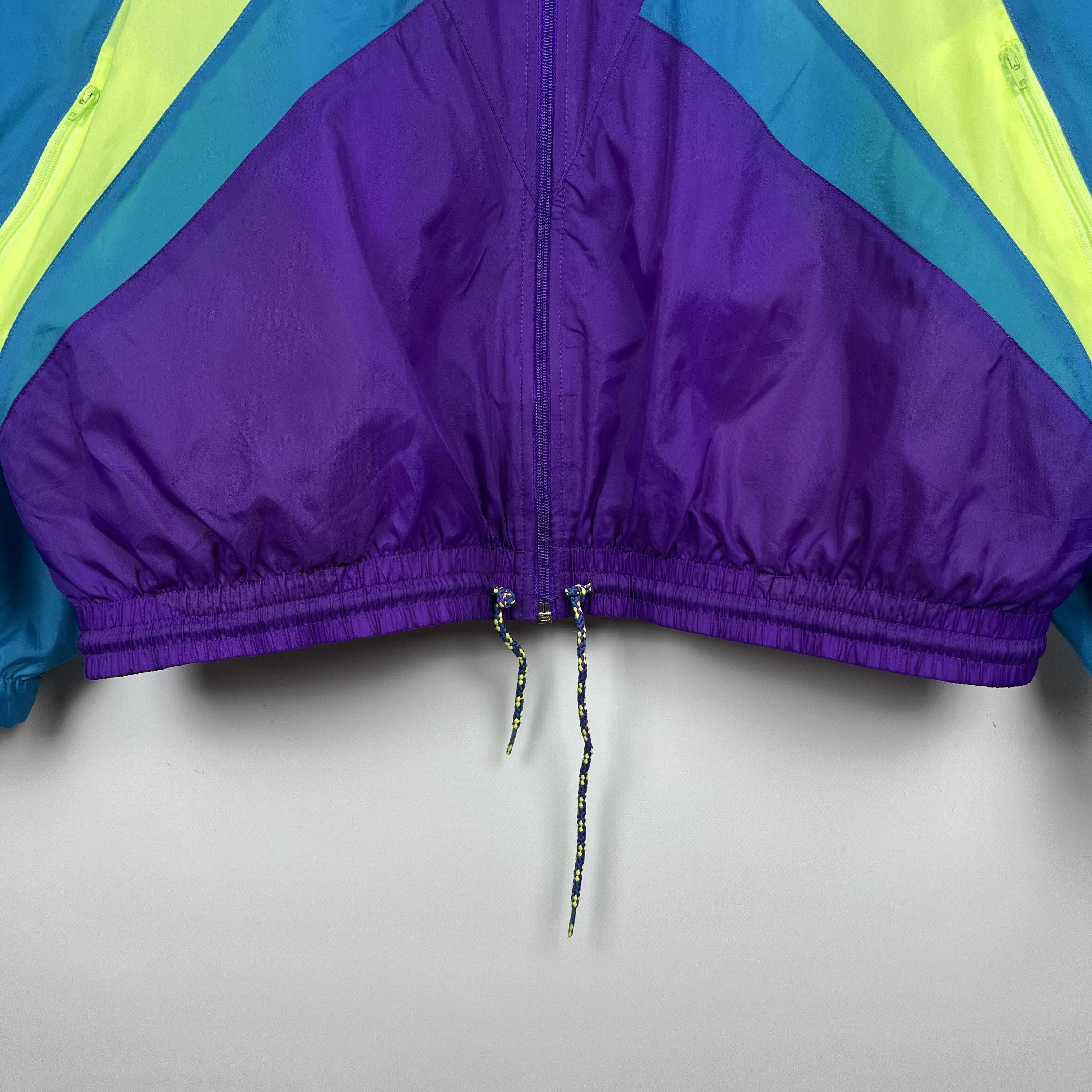 Nike Vintage Nike Multicolour Nylon Light Track Jacket 90’s Size US XXL / EU 58 / 5 - 17 Thumbnail