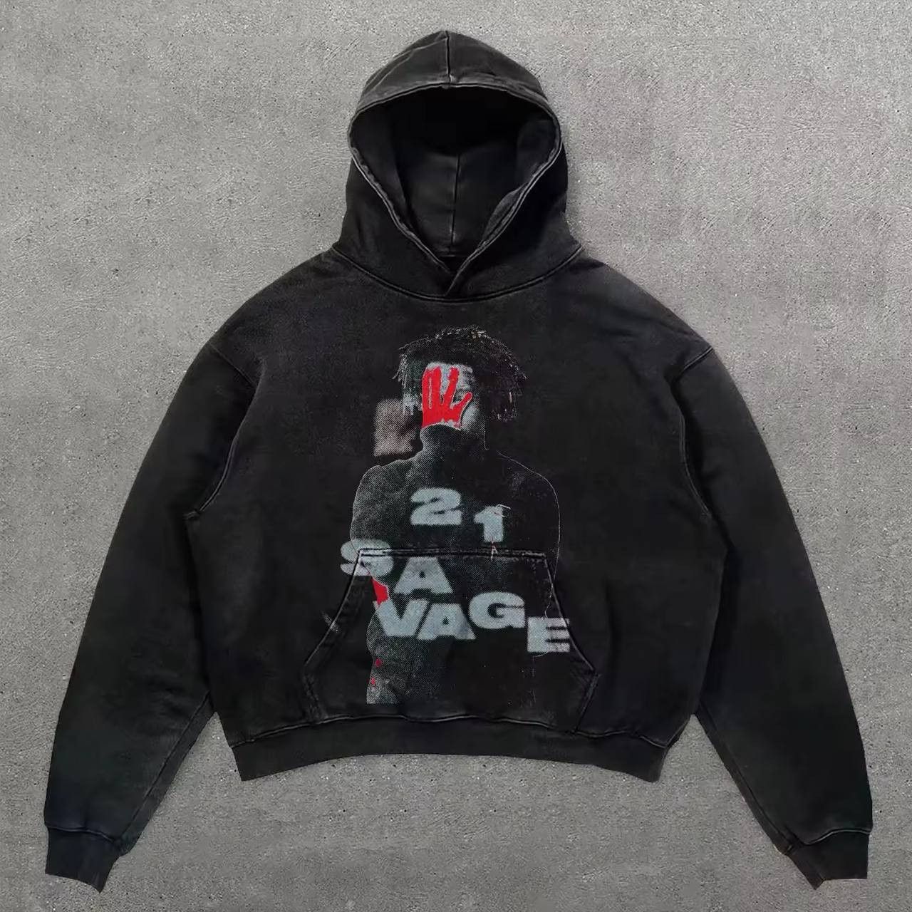 Japanese Brand × Vintage american retro hoodie y2k Size US XL / EU 56 / 4 - 1 Thumbnail
