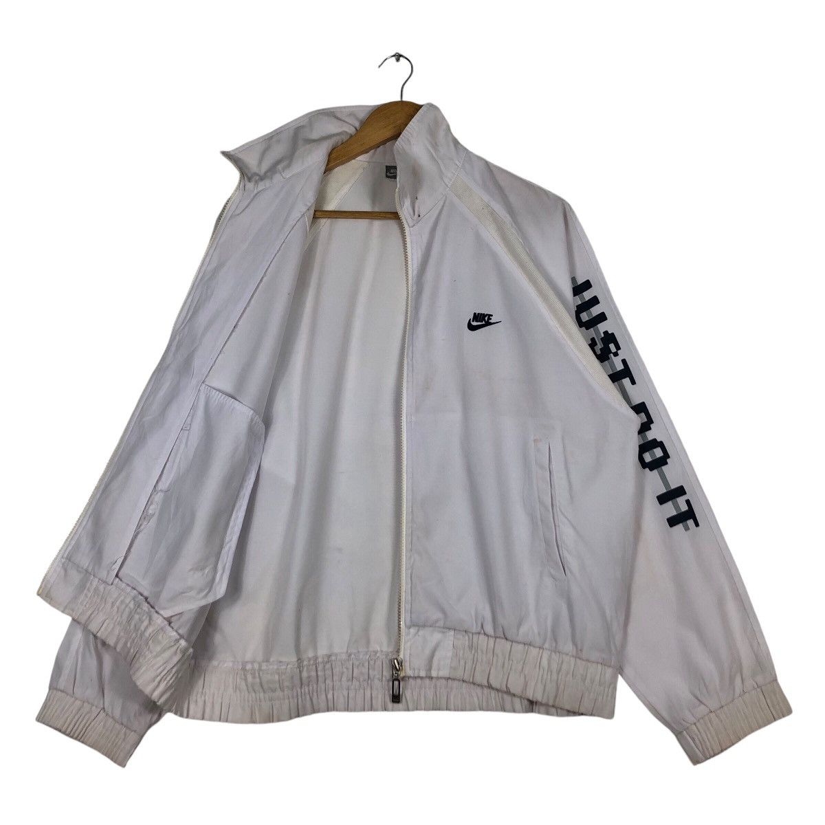 Japanese Brand × Nike × Vintage Vintage Nike Sweater Jacket Windbreaker Japan Production Size US L / EU 52-54 / 3 - 9 Thumbnail