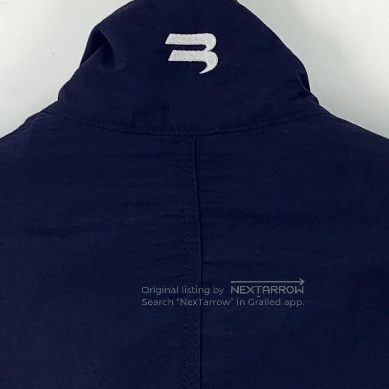 Balenciaga Balenciaga Blue Washed Distressed Cotton Collared Single B Size US M / EU 48-50 / 2 - 5 Thumbnail