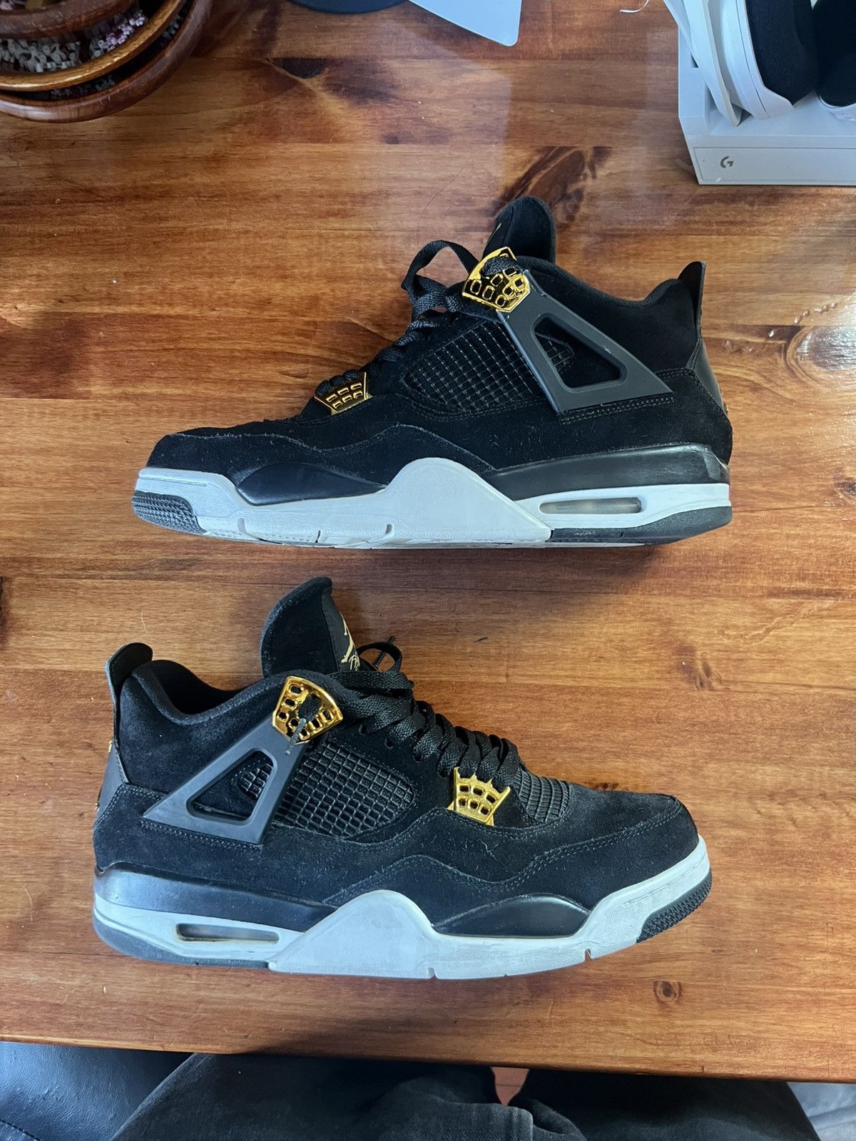 Jordan Brand Air Jordan 4 Retro Royalty Size 12 Size US 12 / EU 45 - 4 Thumbnail